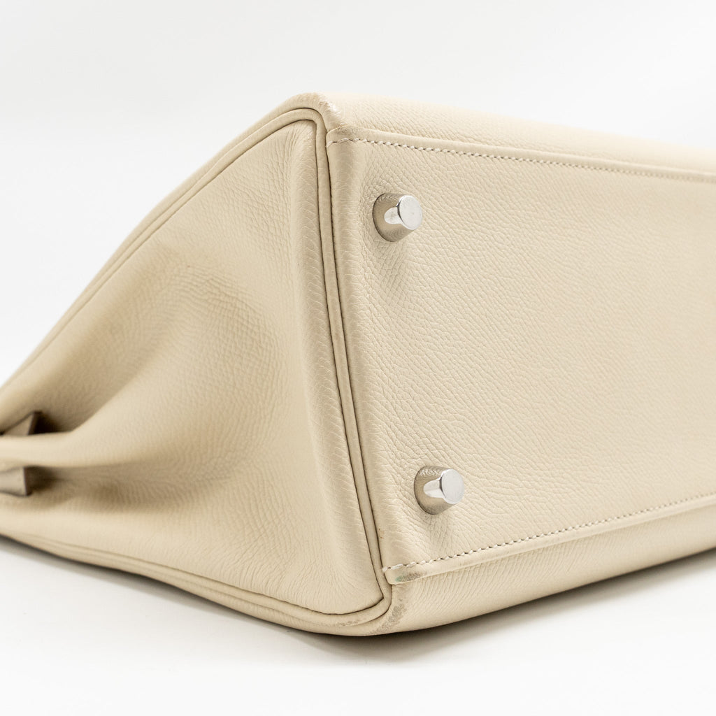HERMES KELLY 32 EPSOM RETOURNE CRAIE SHW