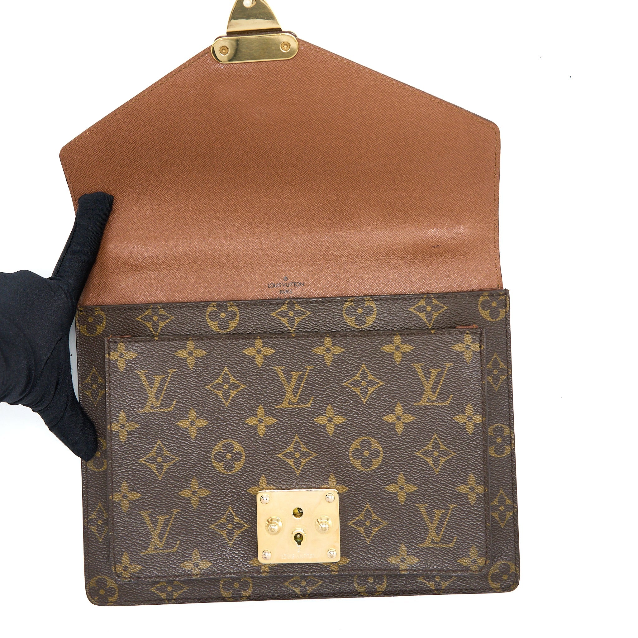 LOUIS VUITTON VINTAGE POCHETTE MÉTIS MONOGRAM CANVAS GHW