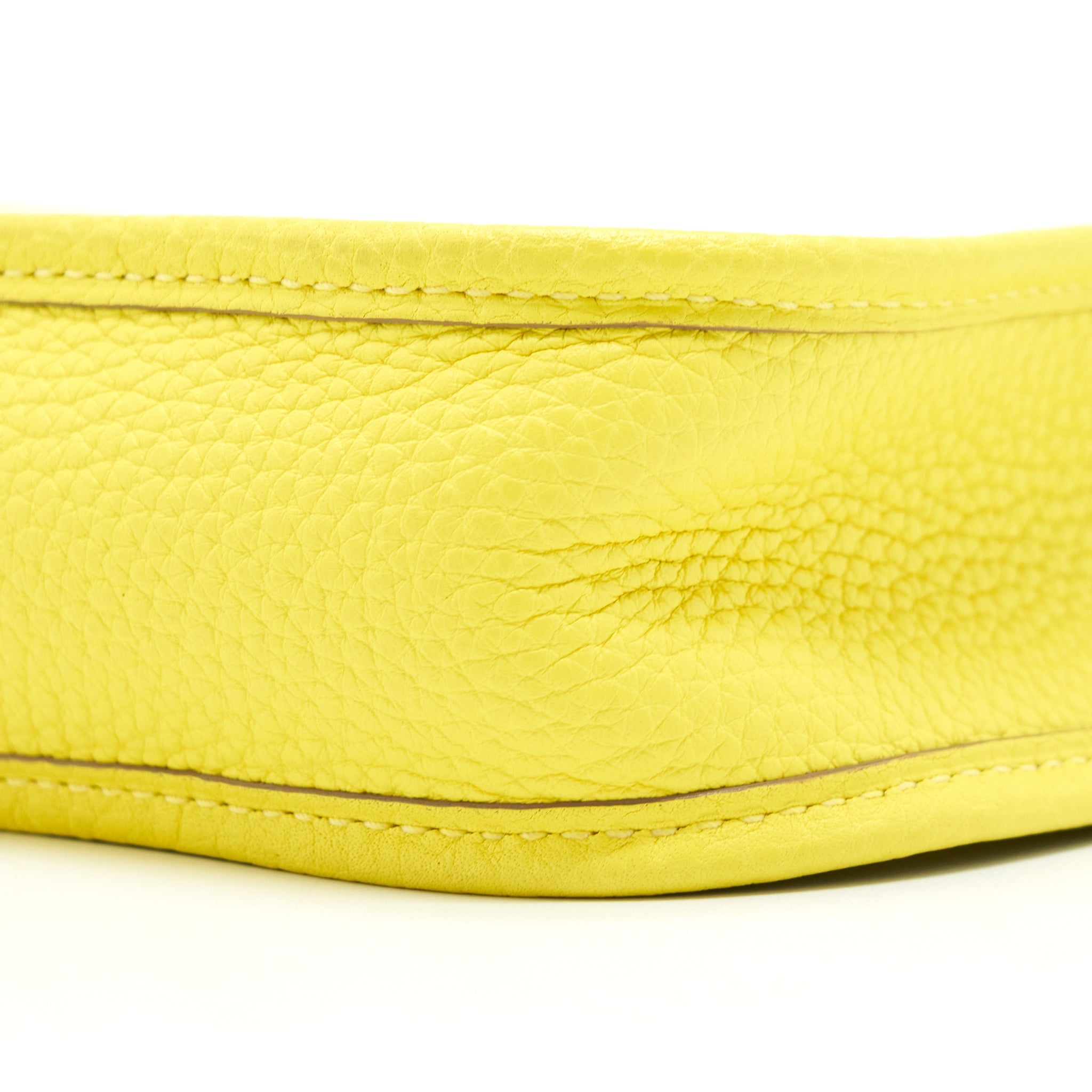 HERMES MINI EVELYNE CLEMENCE LIME/LIME SHW