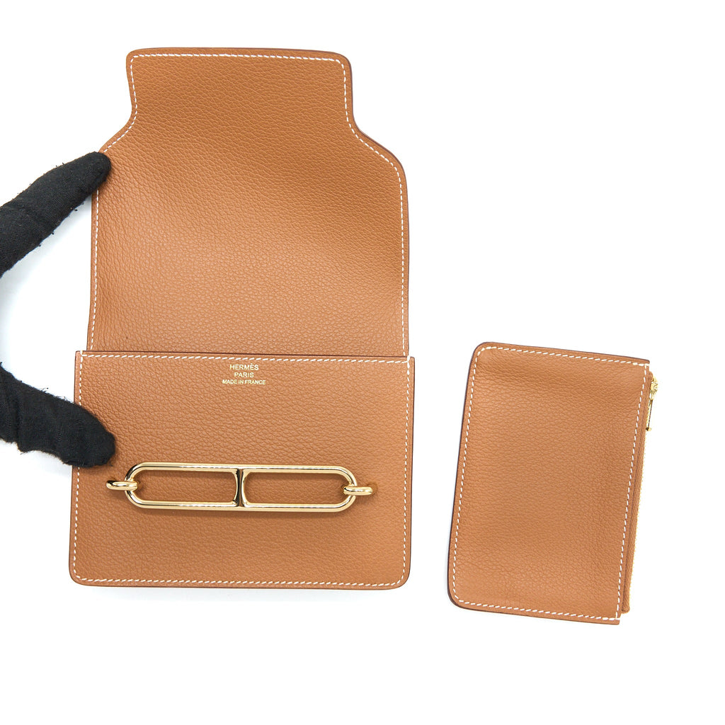 HERMES ROULIS SLIM EVERCOLOR GOLD GHW