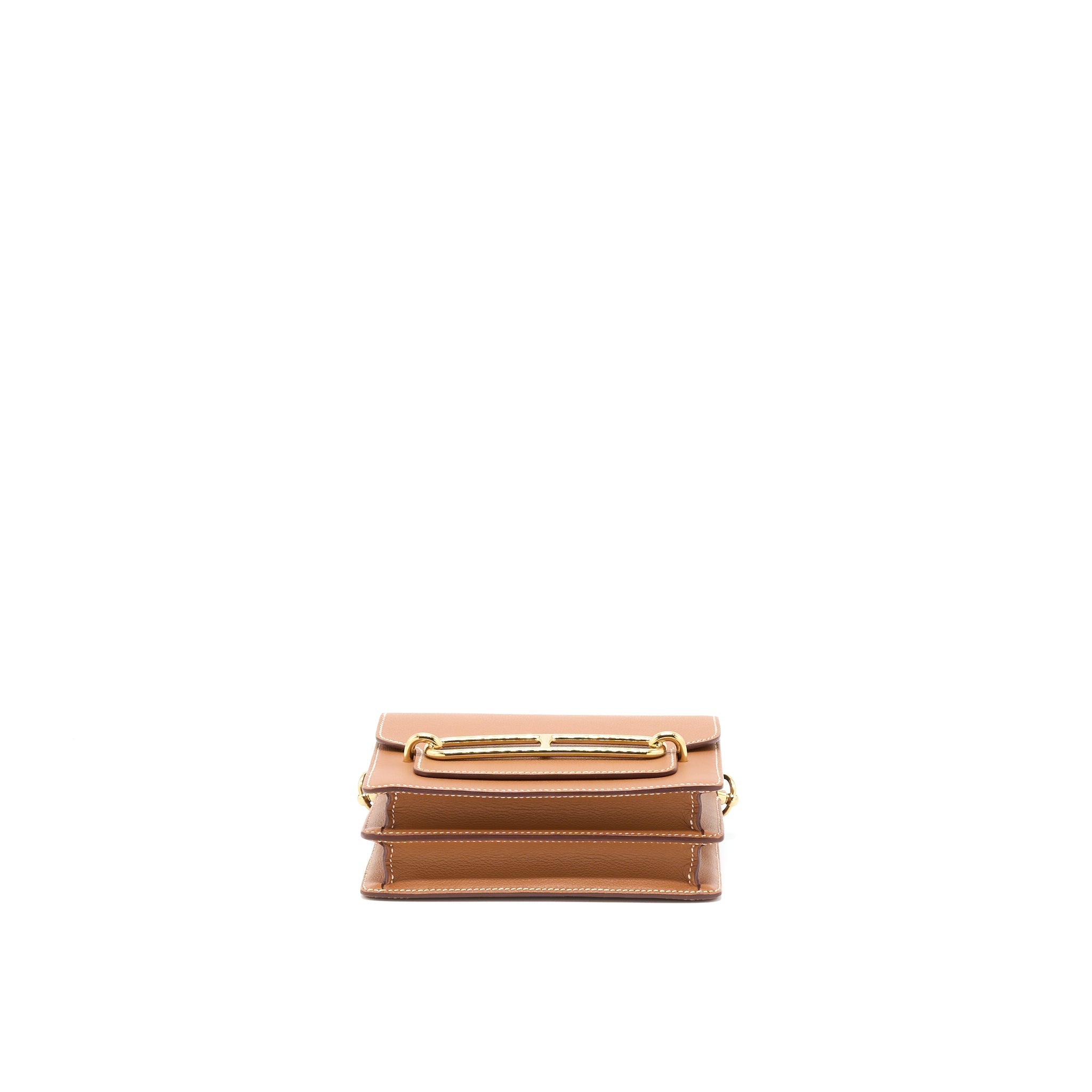 HERMES MINI ROULIS EVERCOLOR GOLD GHW