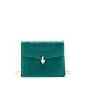 BVLGARI SERPENTI FOREVER CHAIN BAG GREEN