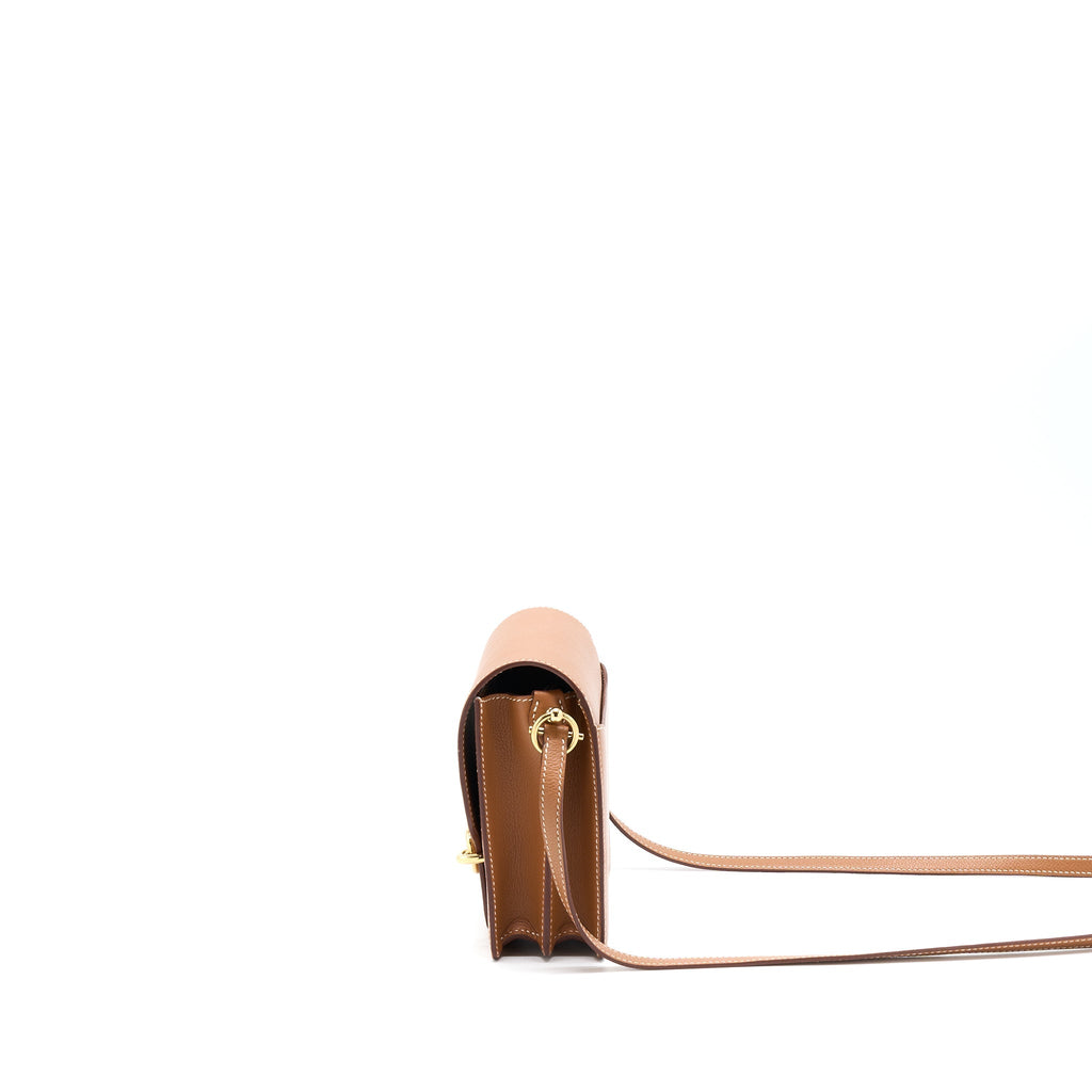 HERMES MINI ROULIS EVERCOLOR GOLD GHW