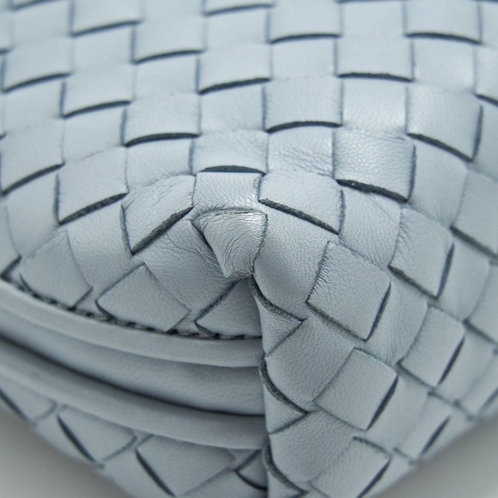 BOTTEGA VENETA CROSSBODY BAG LIGHT BLUE