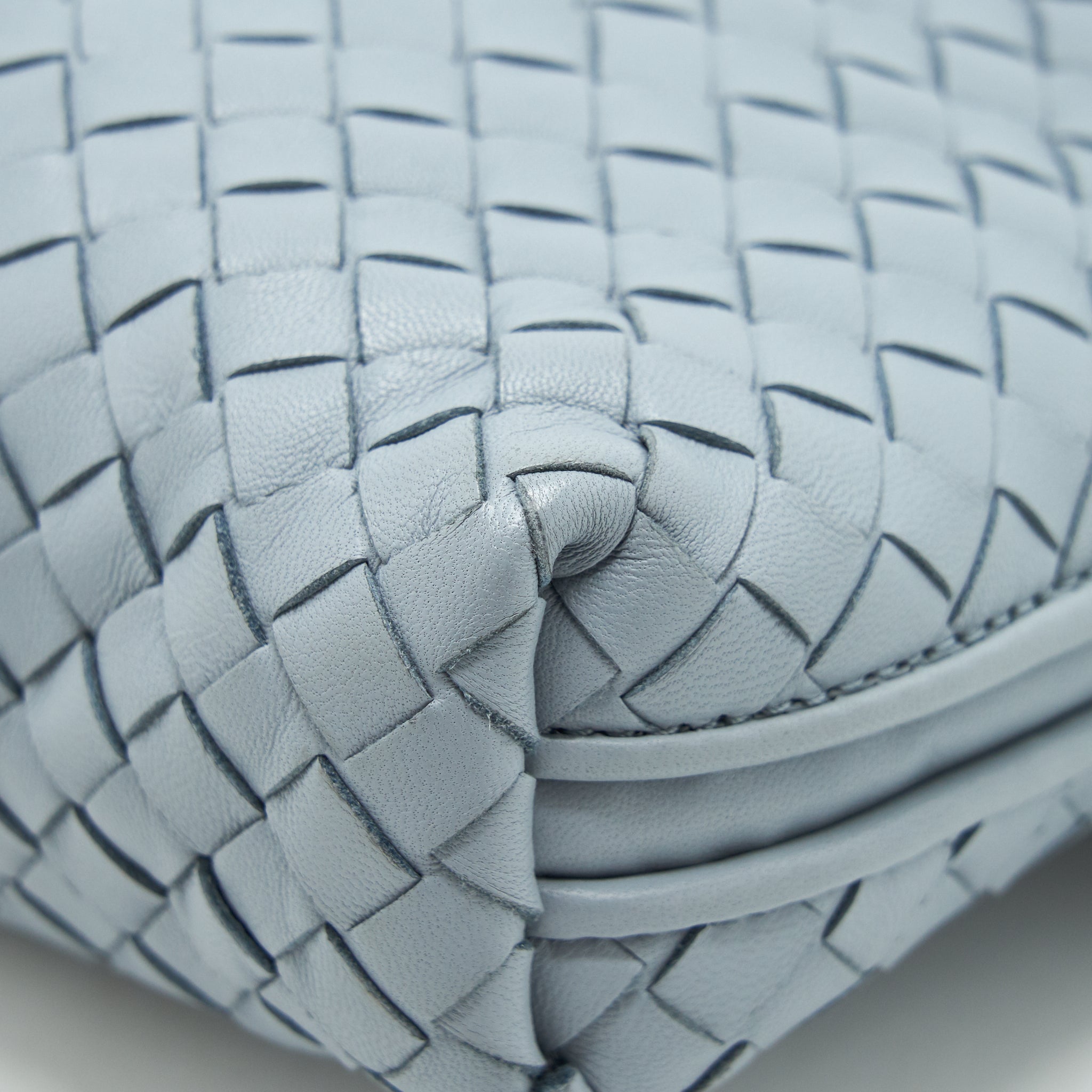 BOTTEGA VENETA CROSSBODY BAG LIGHT BLUE