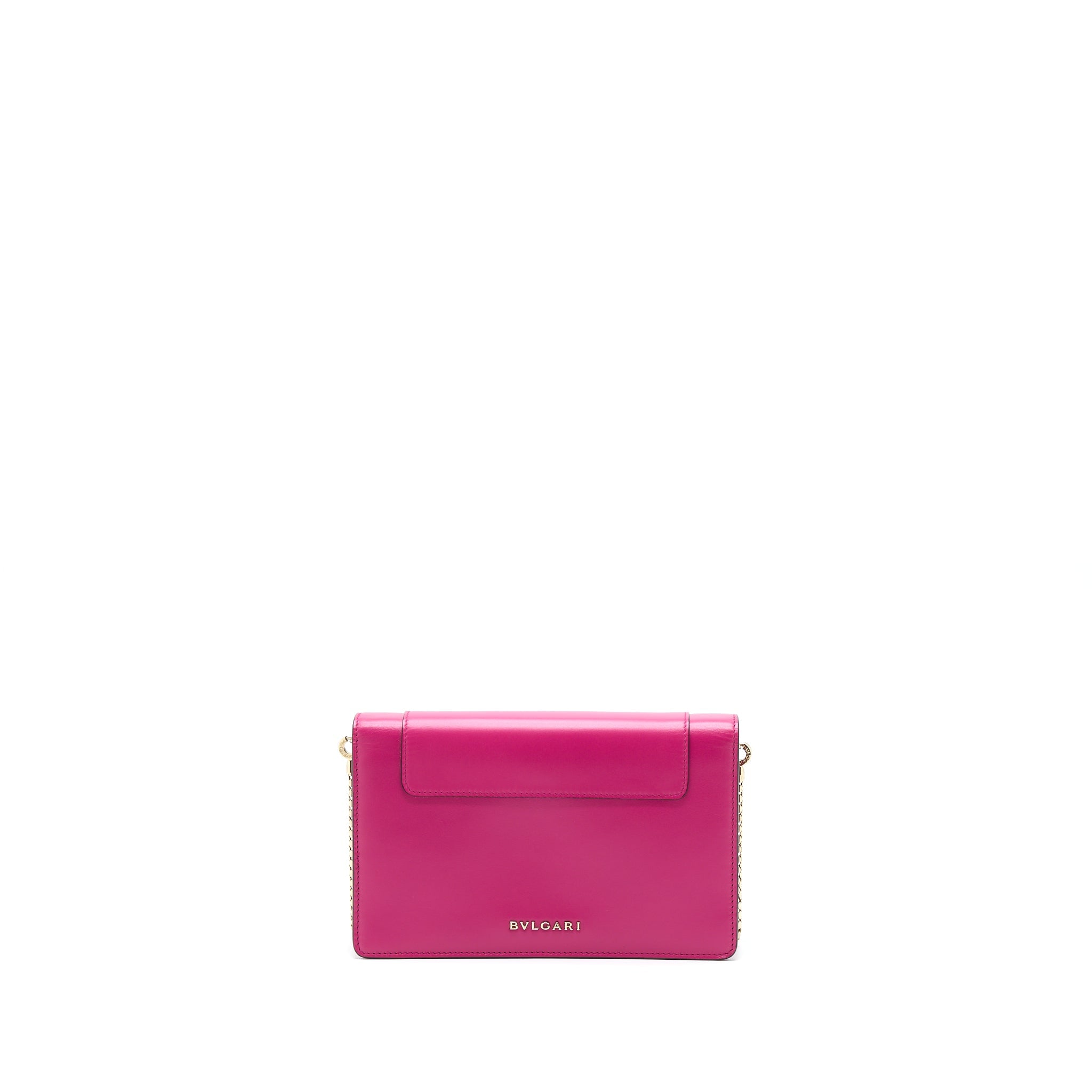 BVLGARI SERPENTI FOREVER WALLET ON CHAIN PINK LGHW