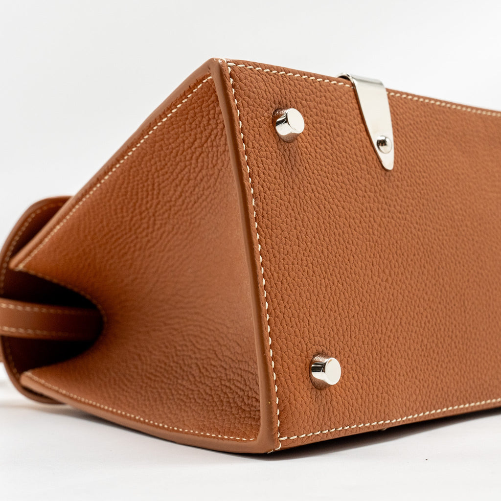 GOYARD STRUCTURE SAIGON PM BAG CALFSKIN TAN SHW