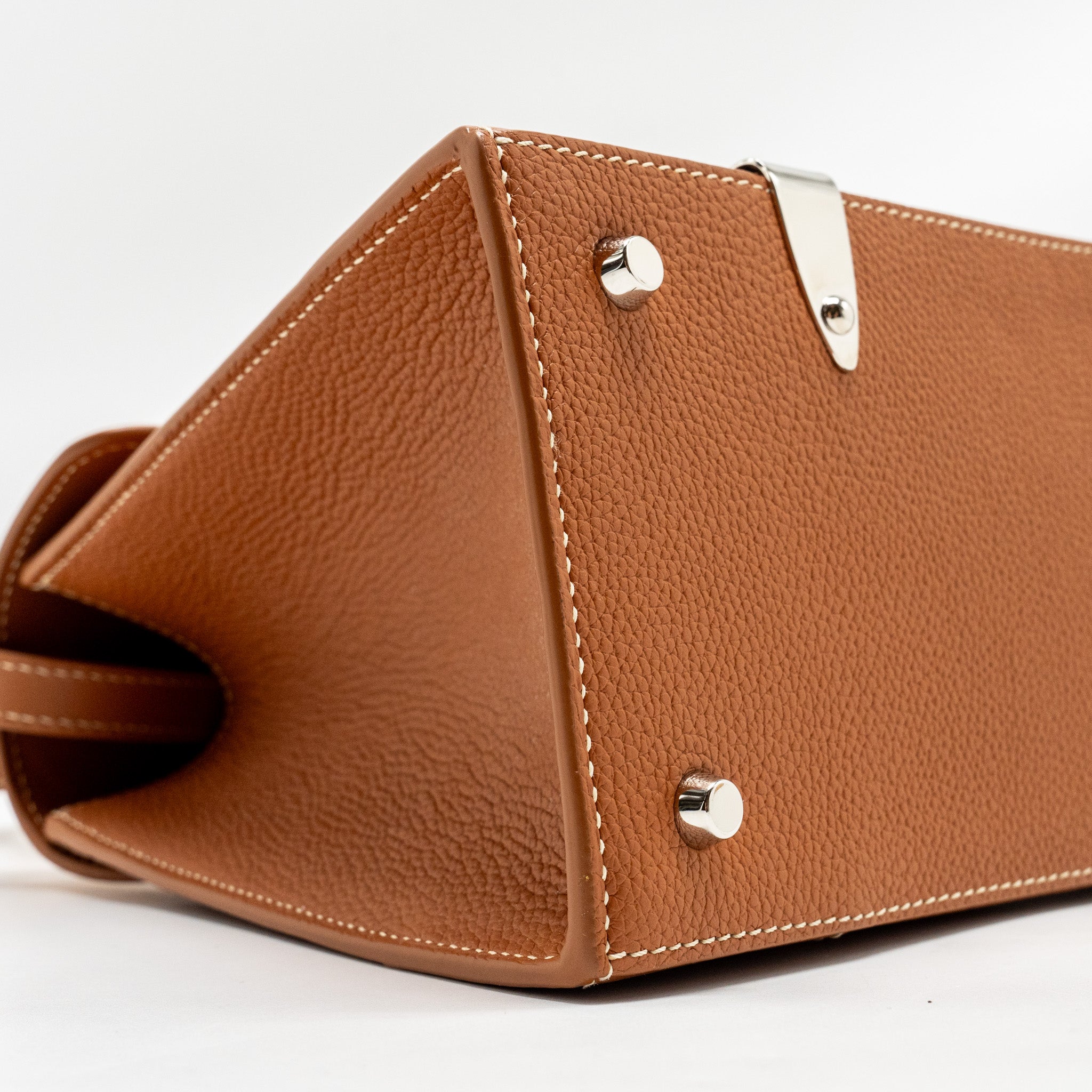 GOYARD STRUCTURE SAIGON PM BAG CALFSKIN TAN SHW