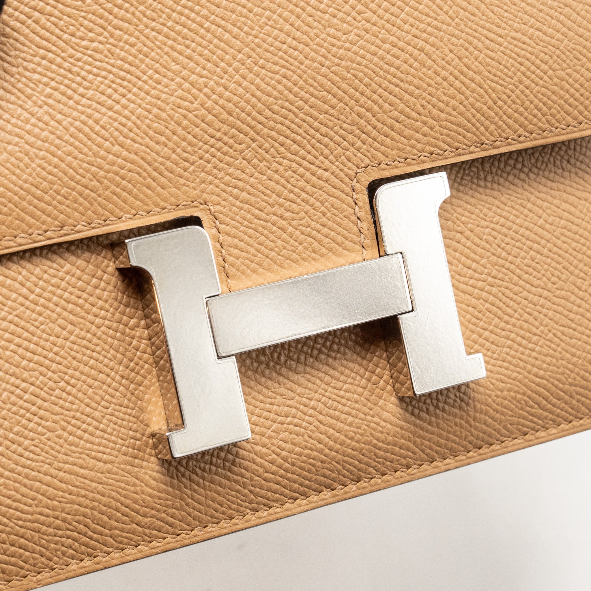 HERMES MINI CONSTANCE EPSOM 0M CHAI SHW
