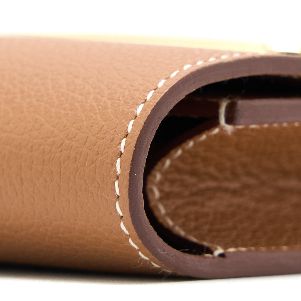 HERMES ROULIS SLIM EVERCOLOR GOLD GHW