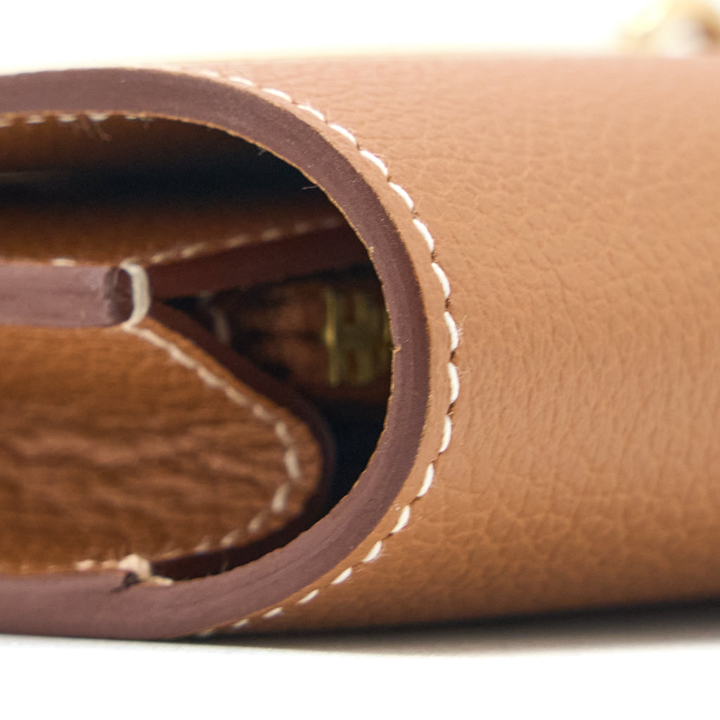 HERMES ROULIS SLIM EVERCOLOR GOLD GHW