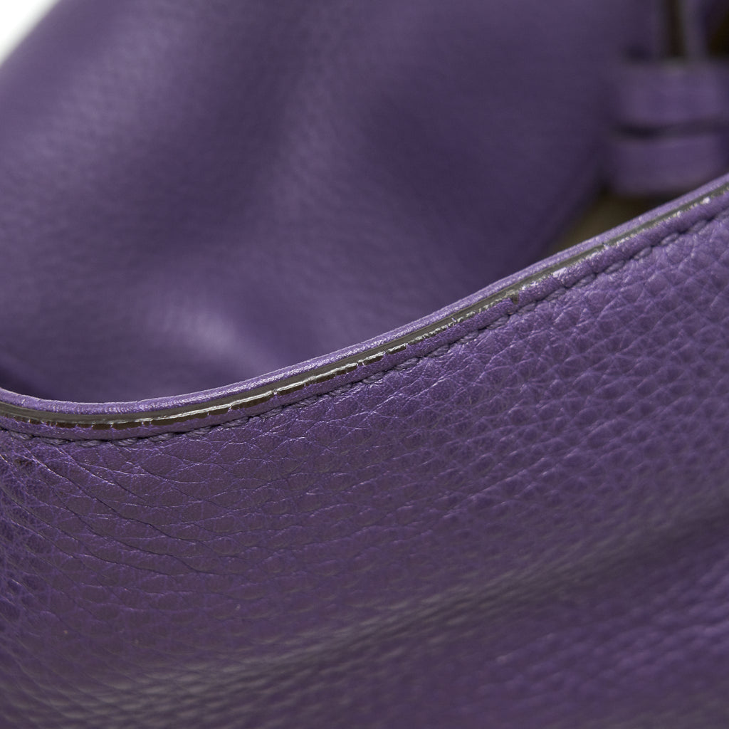 GUCCI PURPLE SHOULDER TOTE BAG