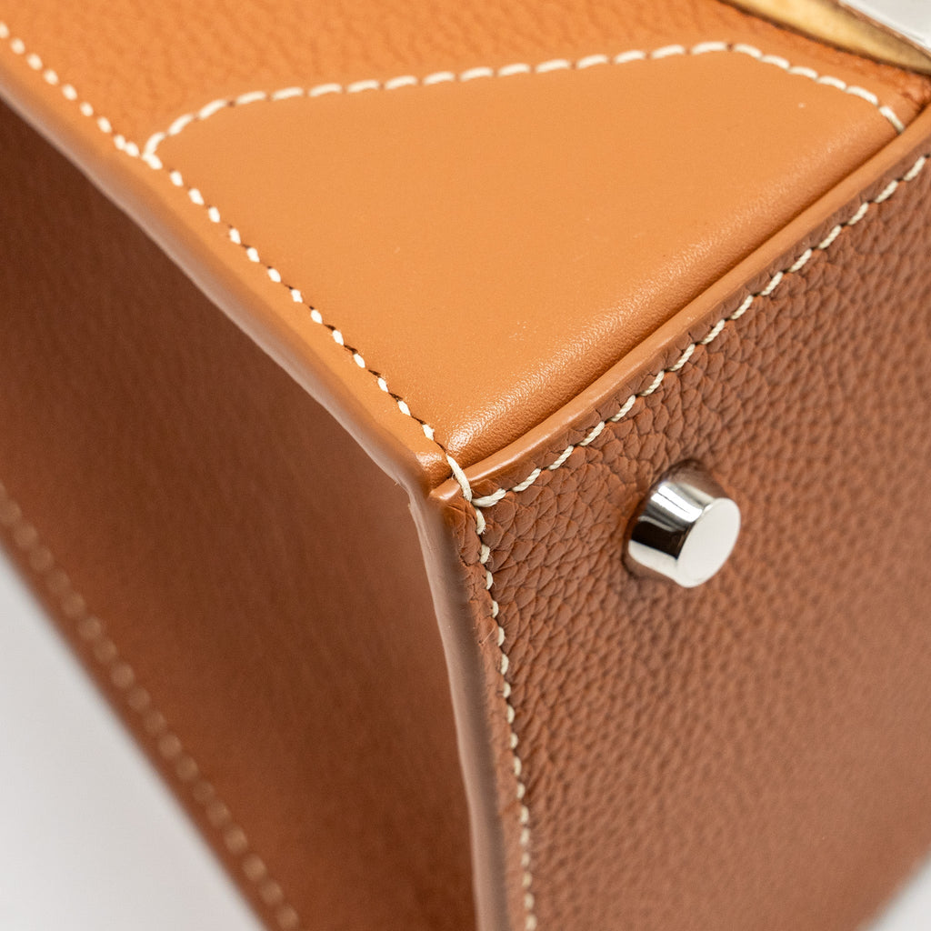 GOYARD STRUCTURE SAIGON PM BAG CALFSKIN TAN SHW
