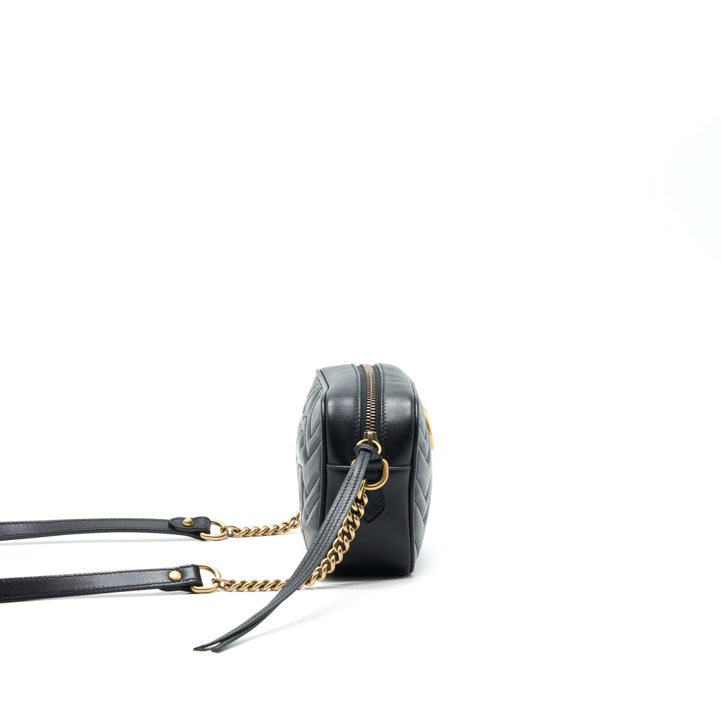 GUCCI MARMONT CAMERA BAG BLACK