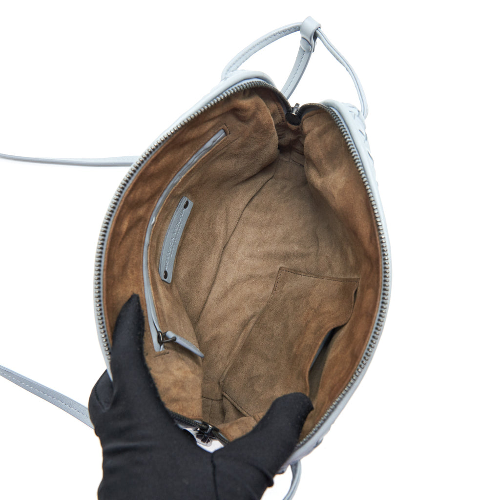 BOTTEGA VENETA CROSSBODY BAG LIGHT BLUE