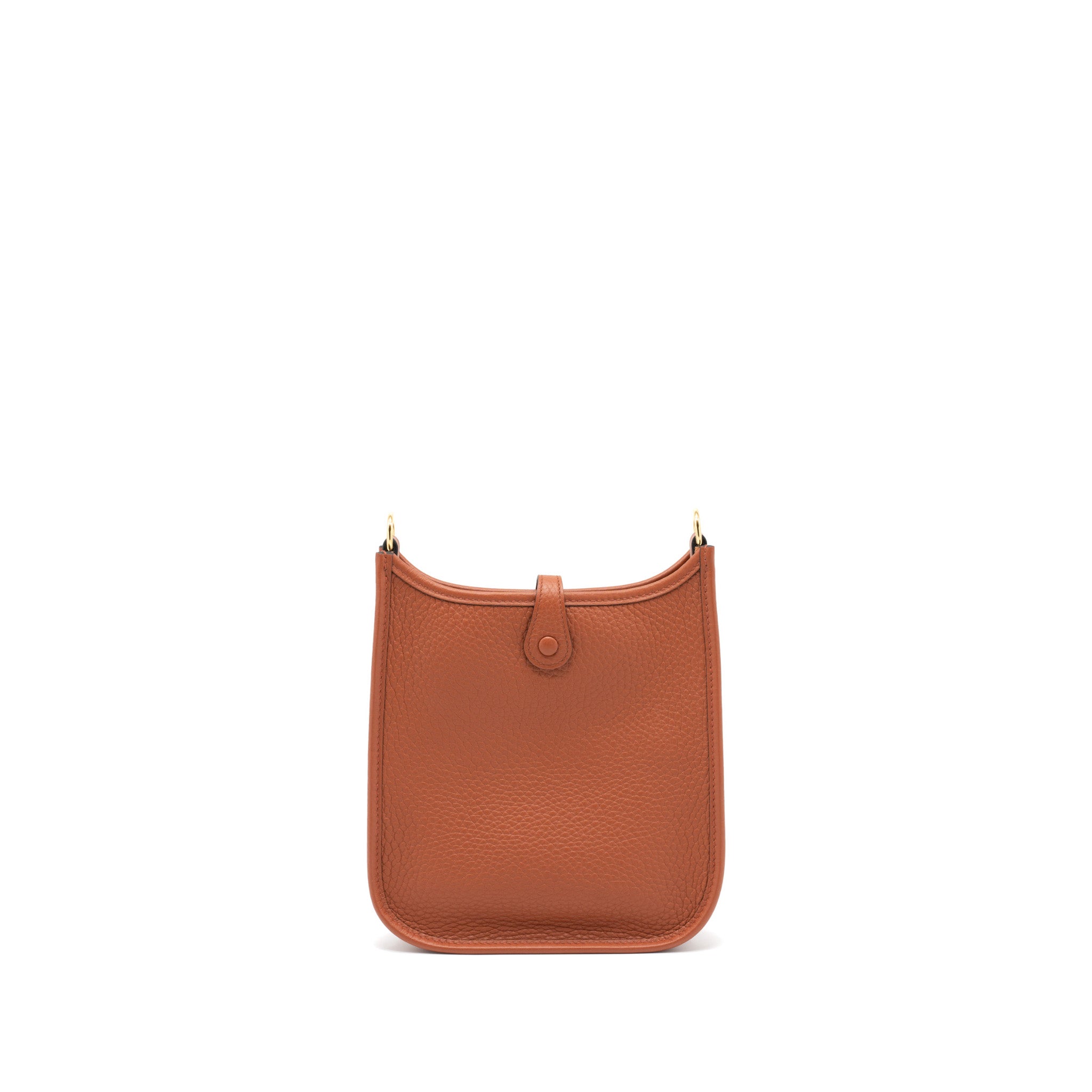 HERMES MINI EVELYN CLEMENCE CUIVRE/CHAI/NATA/BLUE BRUME GHW