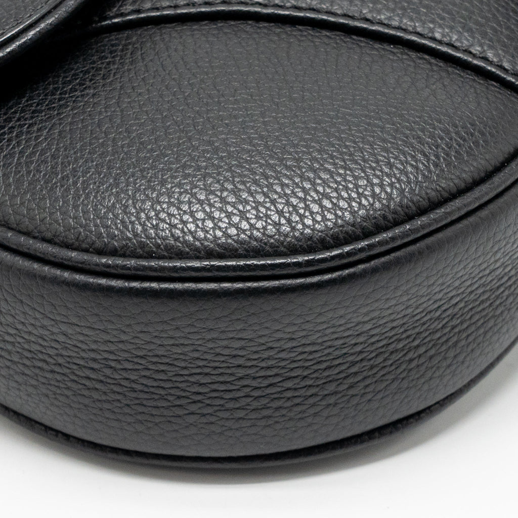 DIOR HOMME SADDLE BAG CALFSKIN BLACK SHW