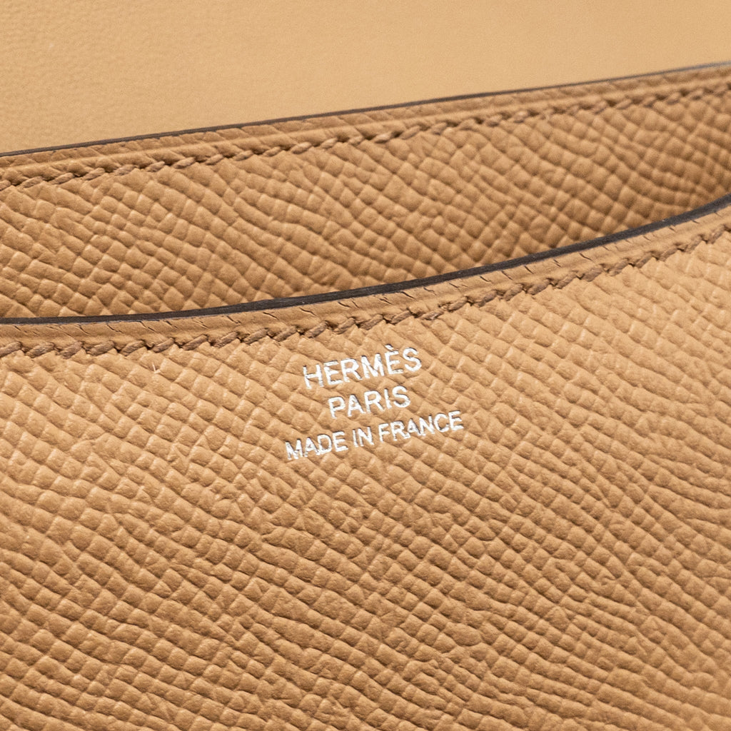 HERMES MINI CONSTANCE EPSOM 0M CHAI SHW