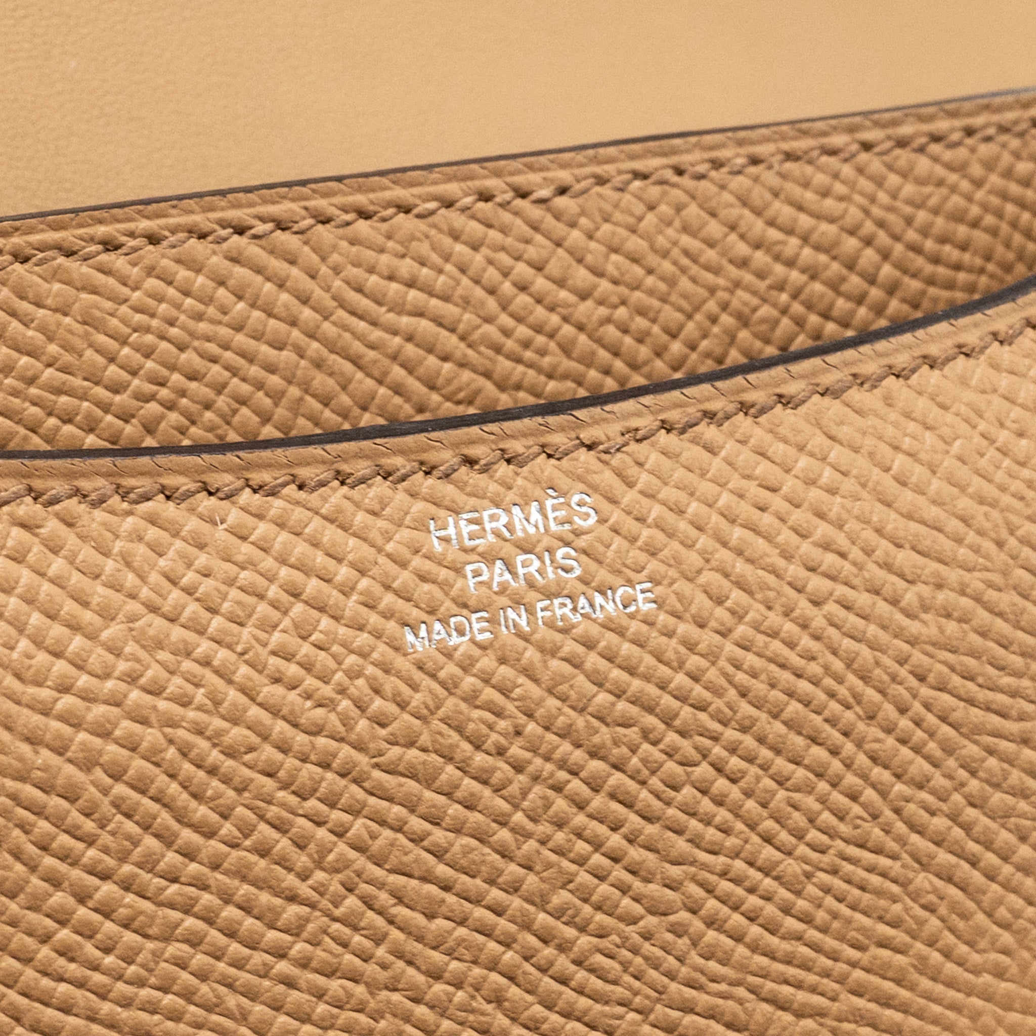 HERMES MINI CONSTANCE EPSOM 0M CHAI SHW