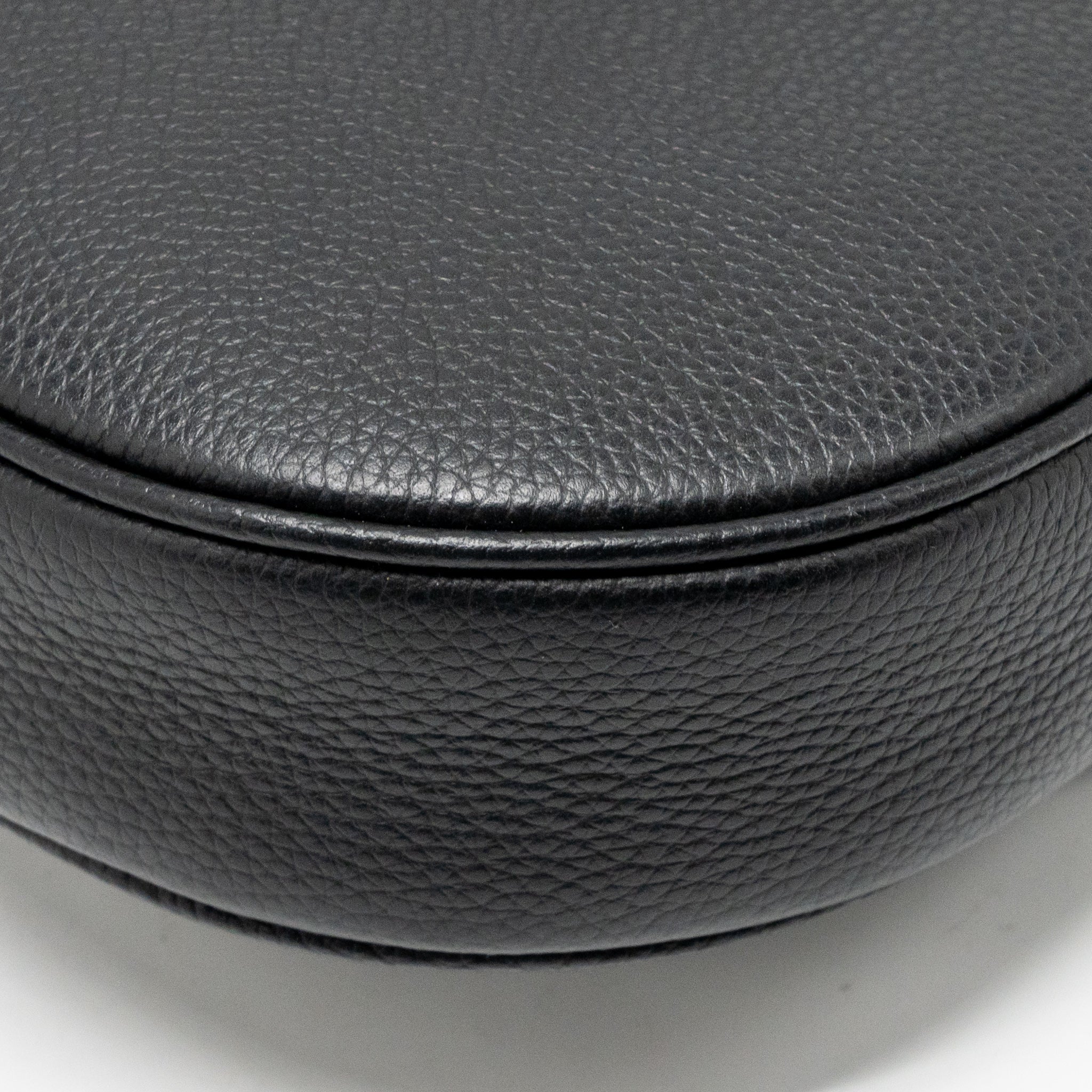 DIOR HOMME SADDLE BAG CALFSKIN BLACK SHW