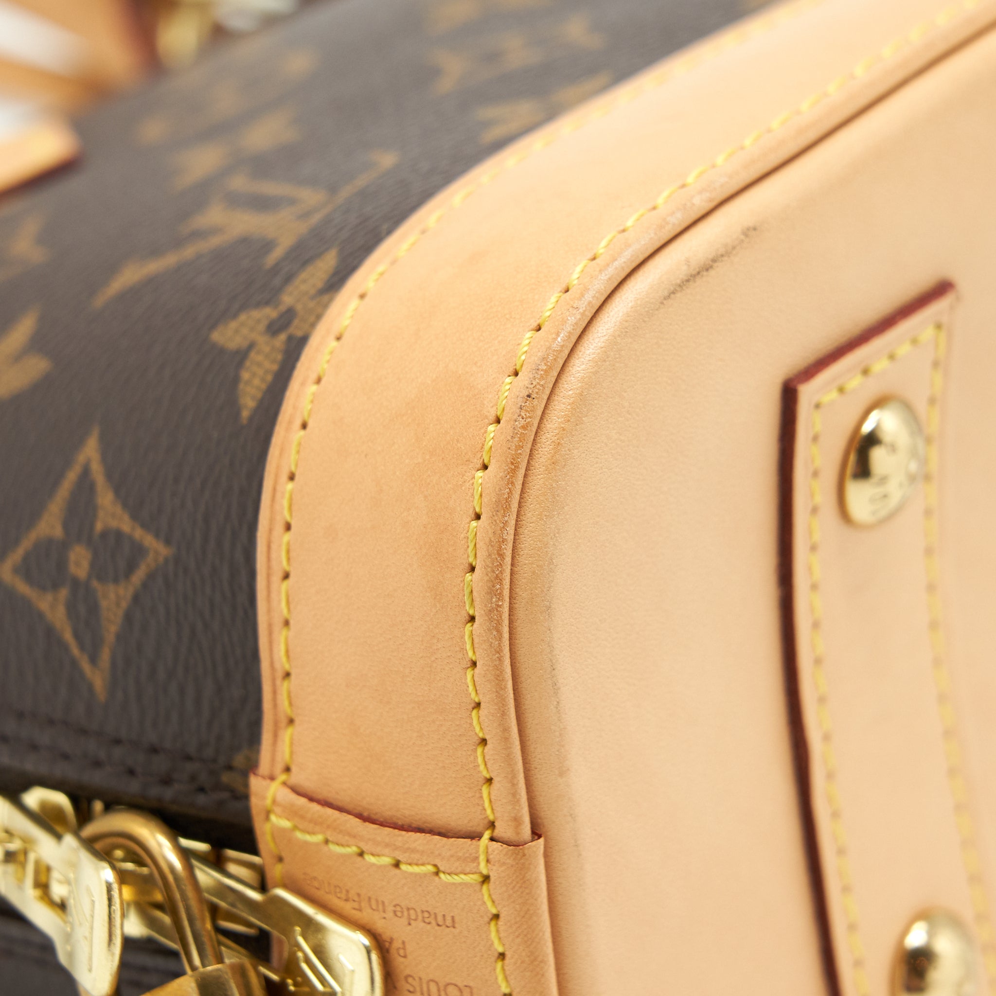 LOUIS VUITTON ALMA BB MONOGRAM