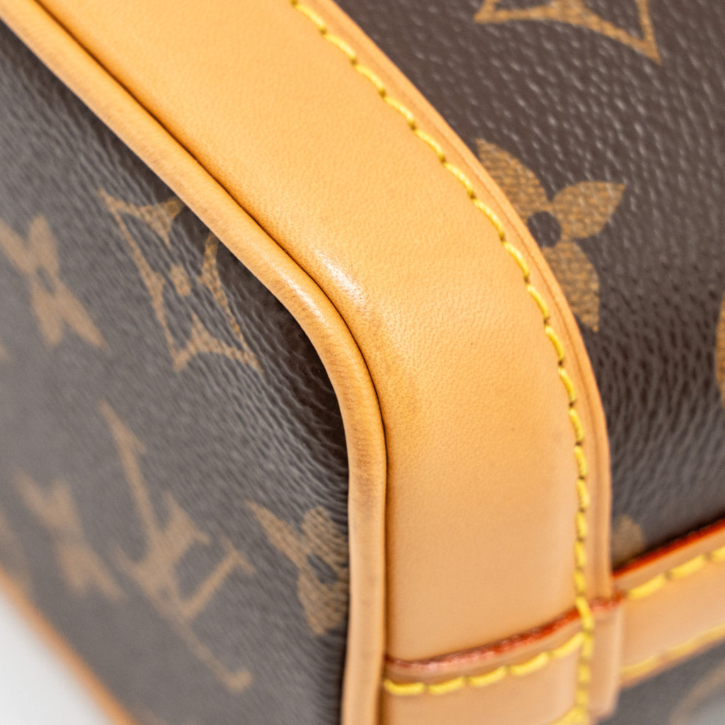 LOUIS VUITTON NANO NOE MONOGRAM CANVAS GHW