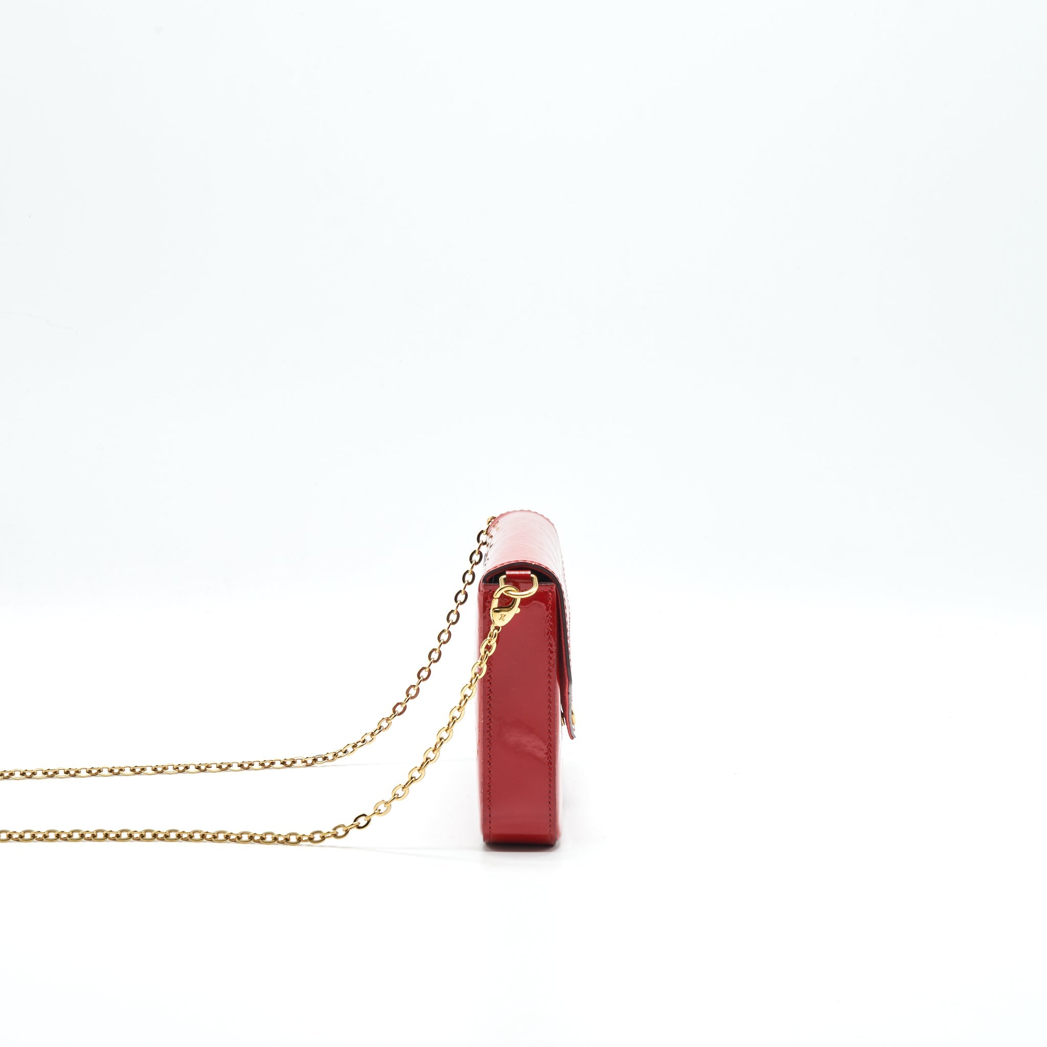 LOUIS VUITTON POCHETTE FELICIE MONOGRAM PATENT LEATHER