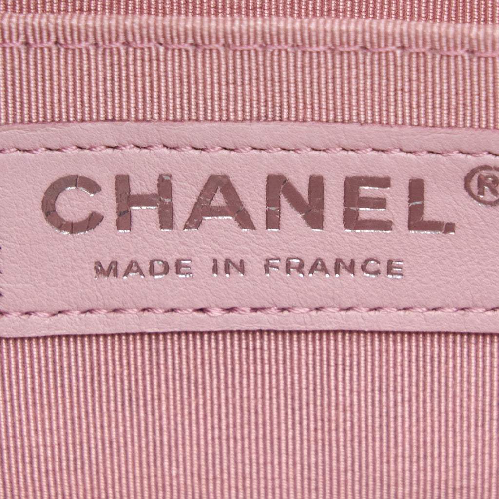 CHANEL SEASONAL MINI RECTANGULAR FLAP BAG TWEED PINK/MULTICOLOUR SHW