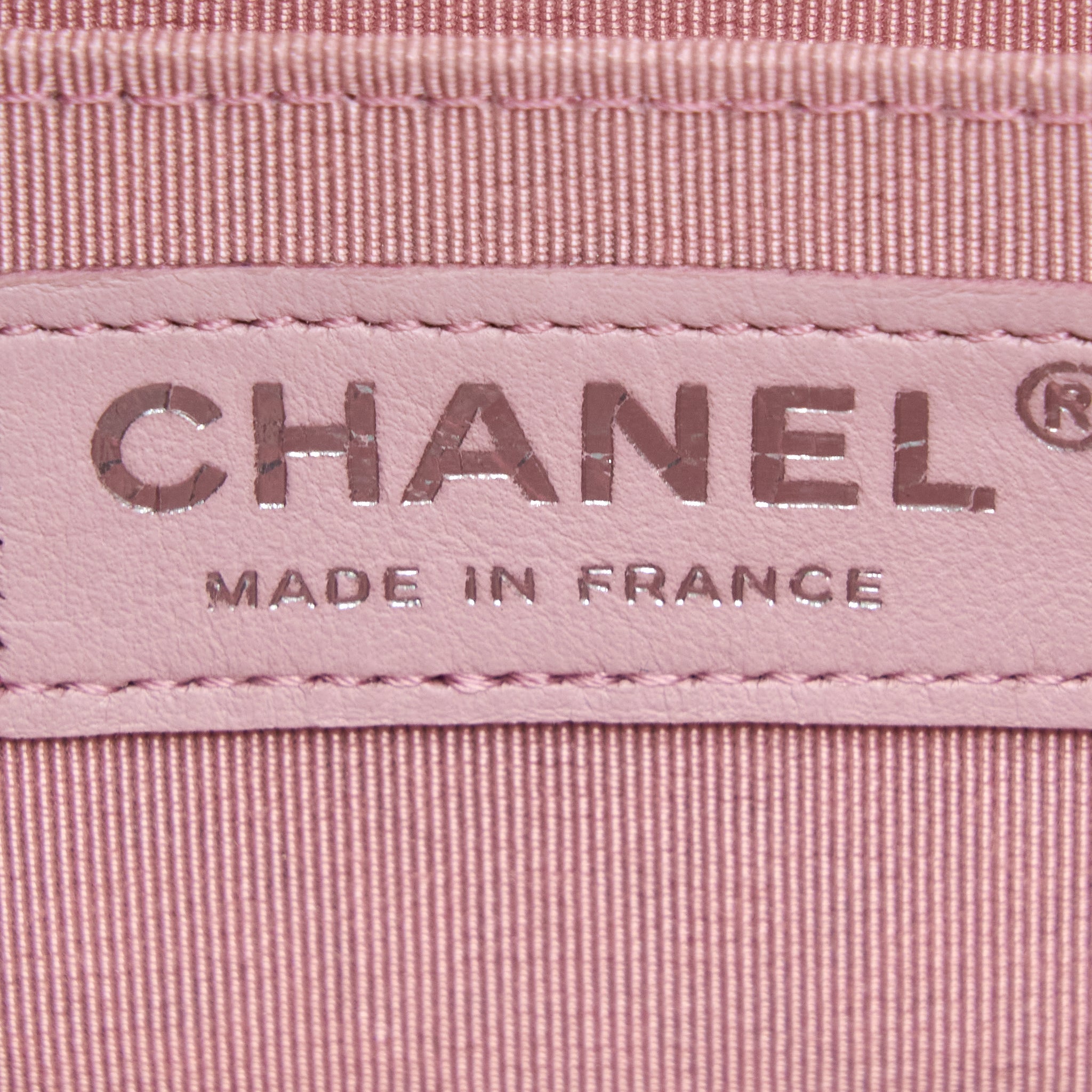 CHANEL SEASONAL MINI RECTANGULAR FLAP BAG TWEED PINK/MULTICOLOUR SHW