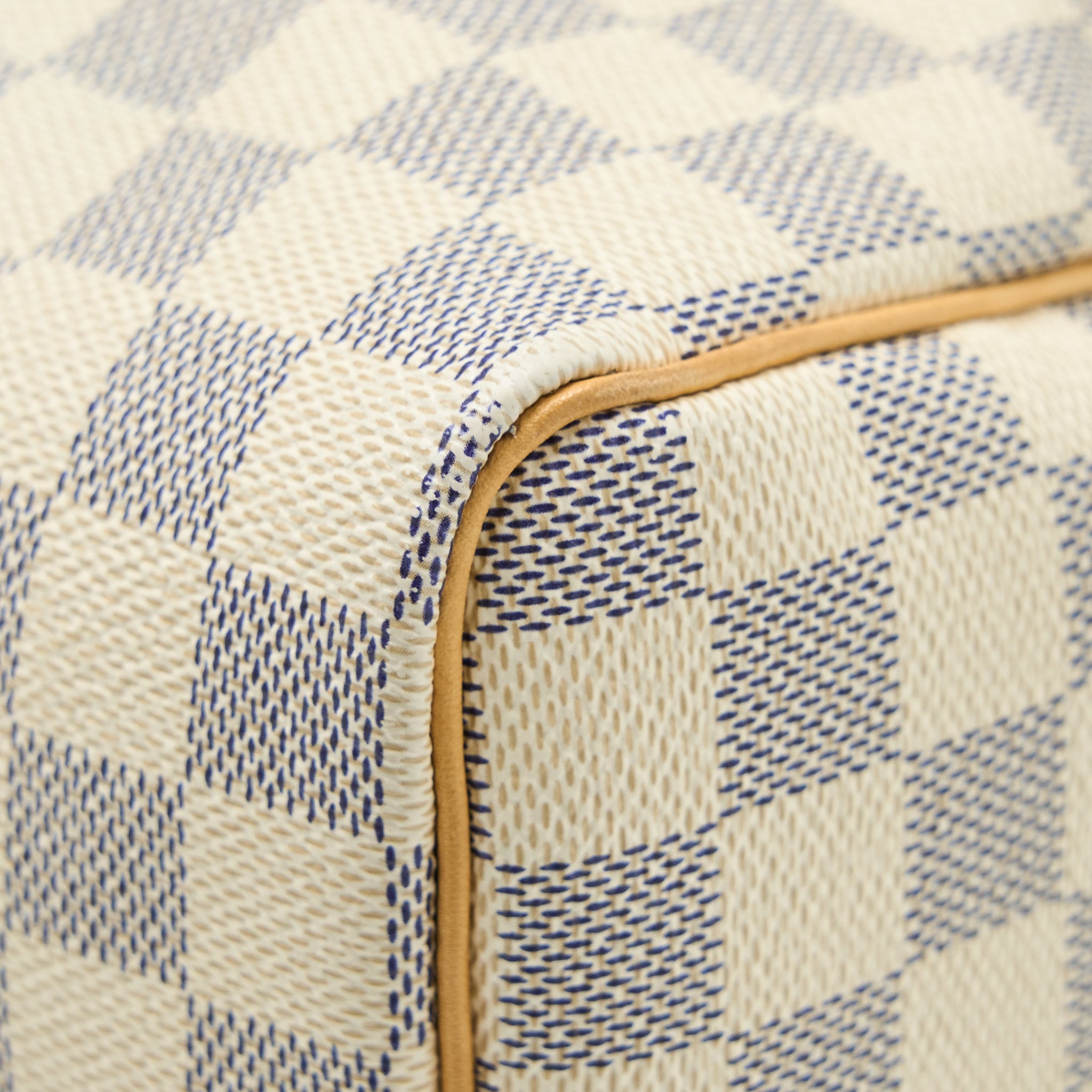 LOUIS VUITTON SPEEDY 25 DAMIER AZUR CANVAS GHW
