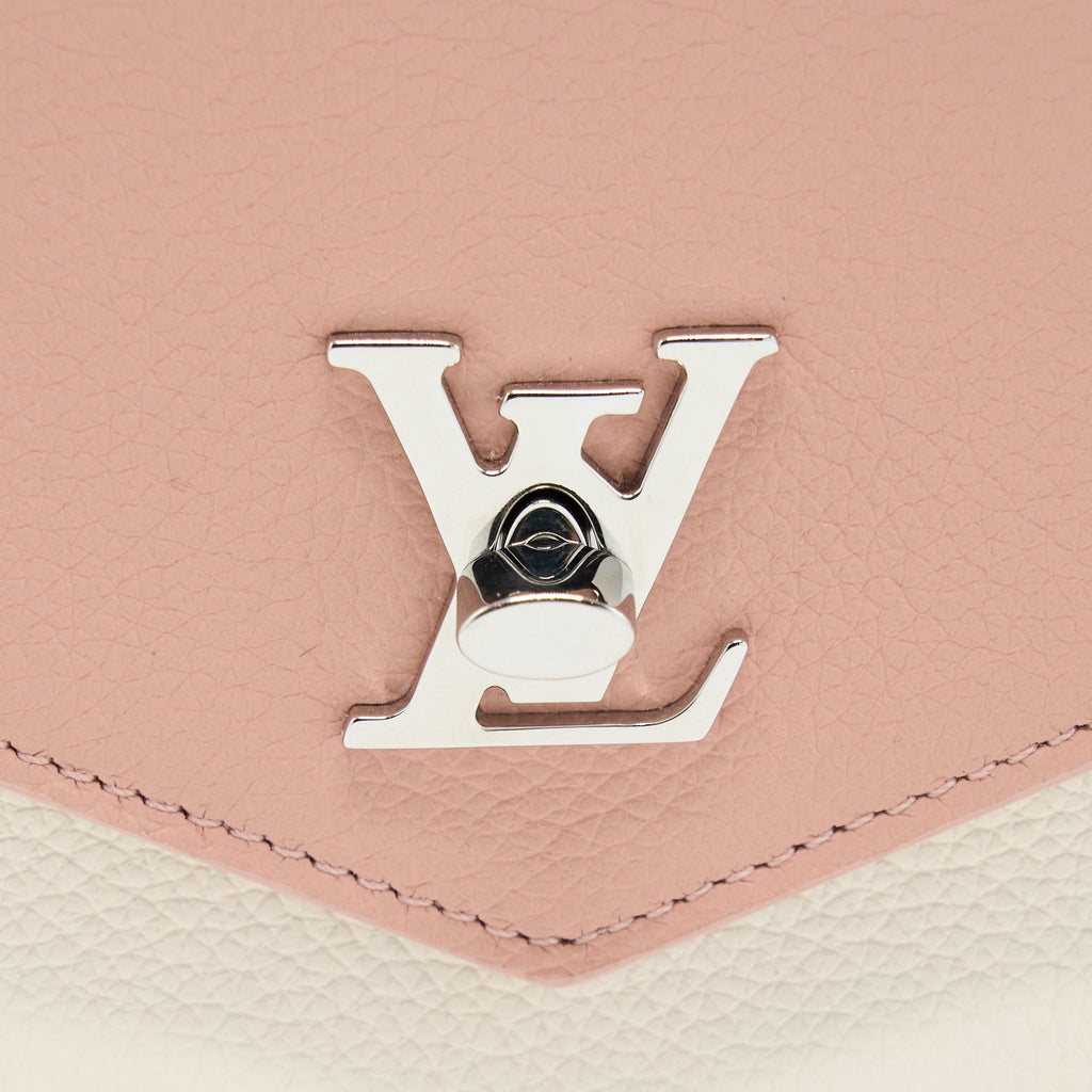 LOUIS VUITTON MYLOCKME CHAIN POCHETTE CALFSKIN PINK SHW