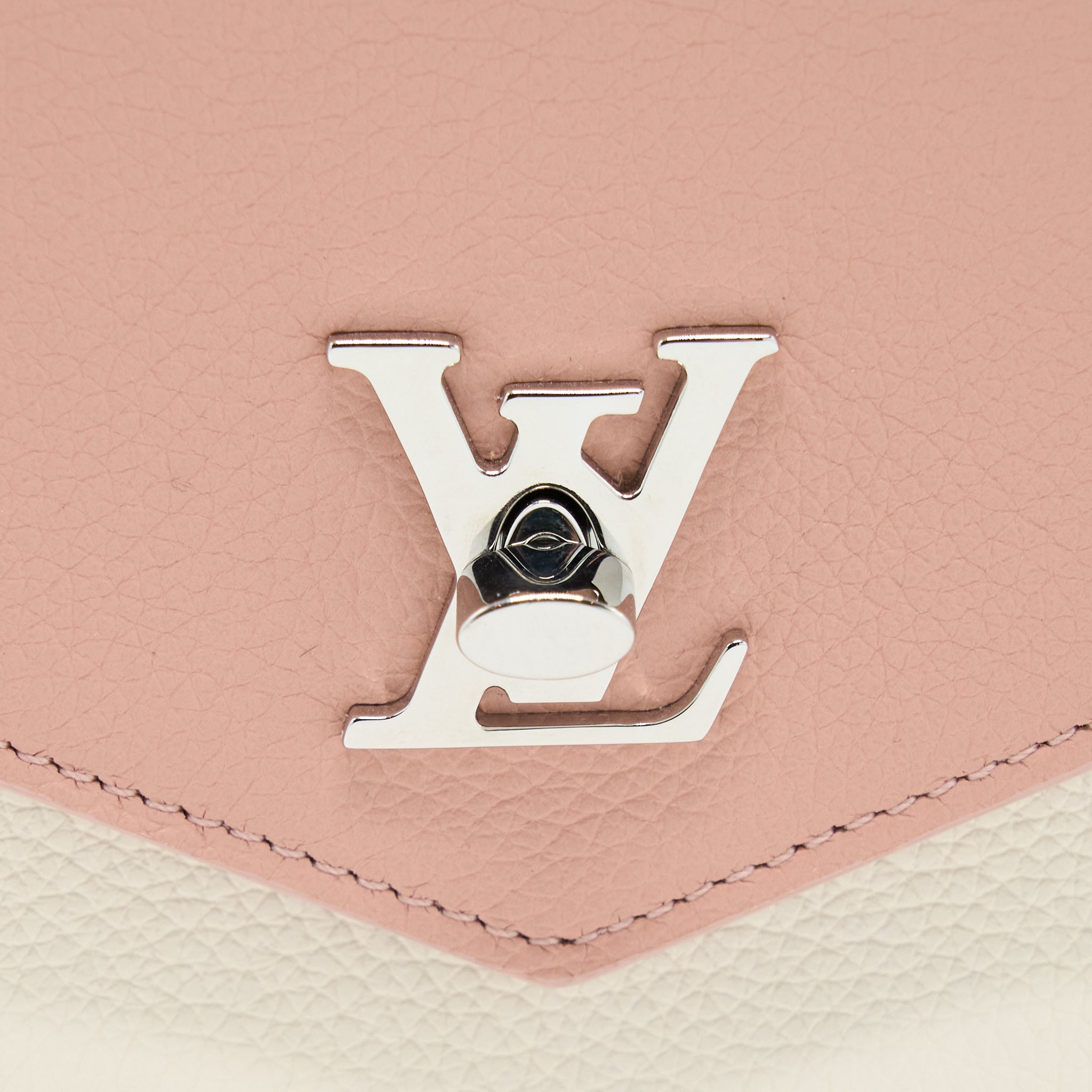LOUIS VUITTON MYLOCKME CHAIN POCHETTE CALFSKIN PINK SHW