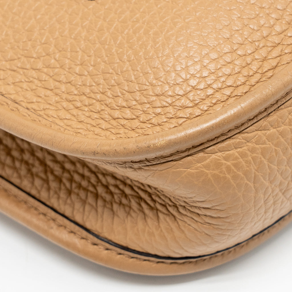 HERMES MINI EVELYNE CLEMENCE CHAI GHW