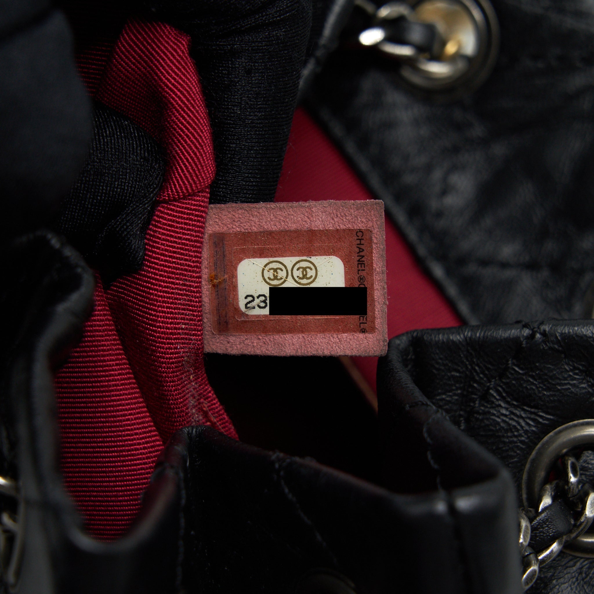 CHANEL SMALL GABRIELLE BACKPACK BLACK DOUBLE COLOUR HARDWARE