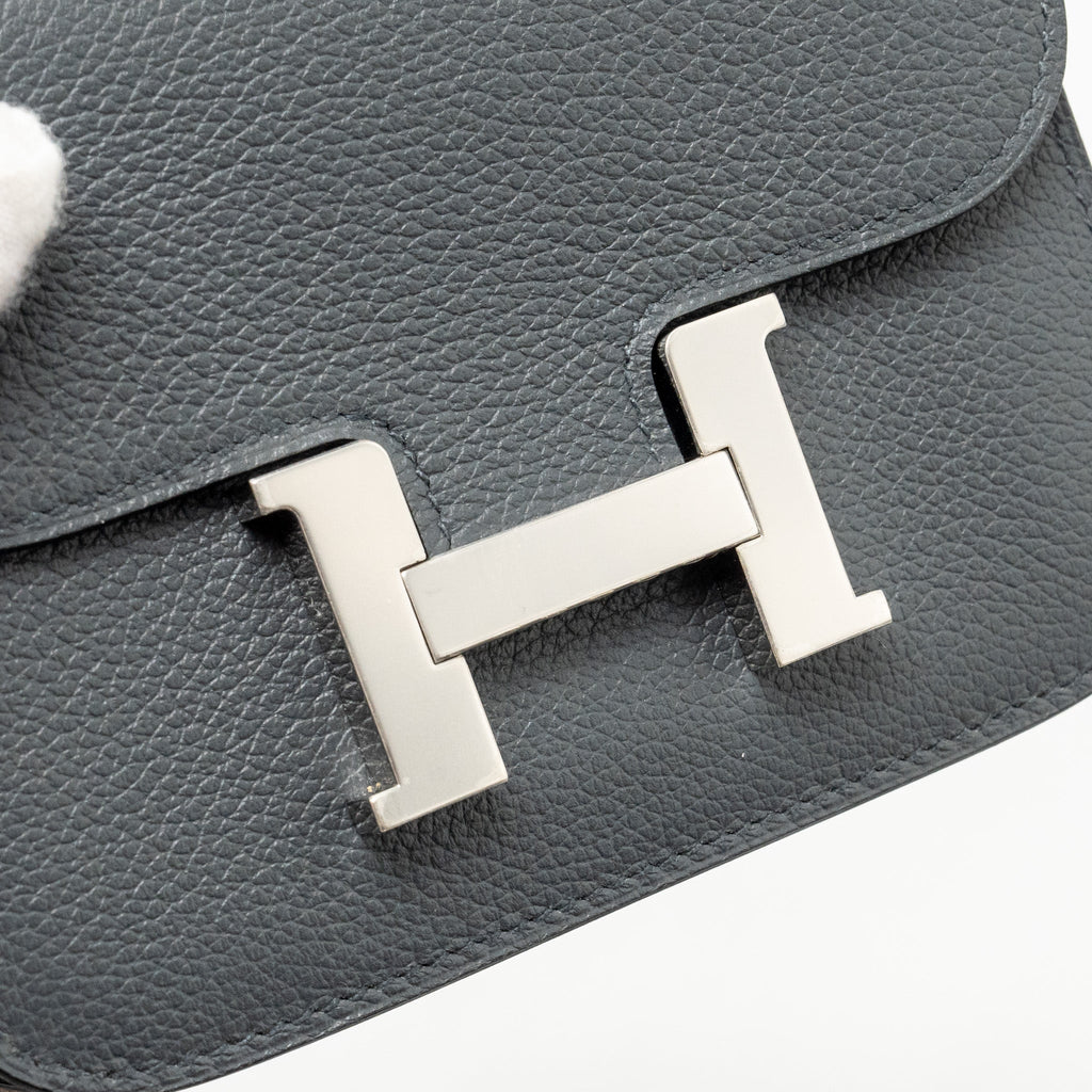 HERMES CONSTANCE SLIM EVERCOLOR GRIS MISTY/BEIGE MARFA SHW