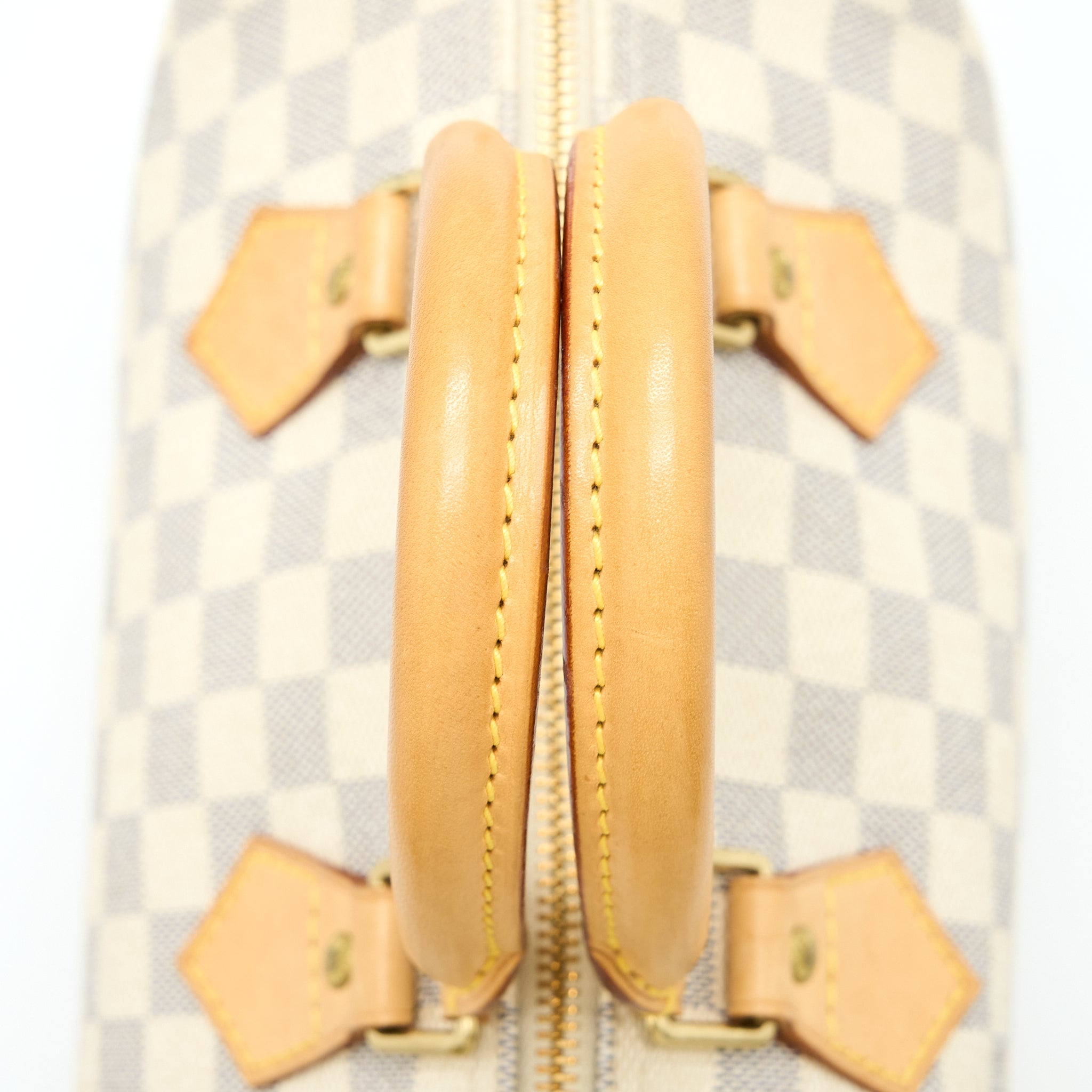 LOUIS VUITTON SPEEDY 25 DAMIER AZUR CANVAS GHW