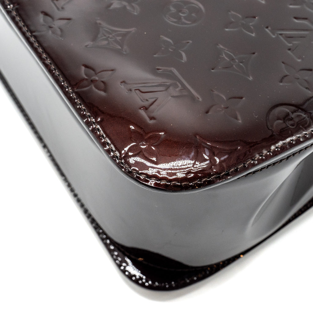 LOUIS VUITTON MIRANDA BAG MONOGRAM VERNIS AMARANTE GHW