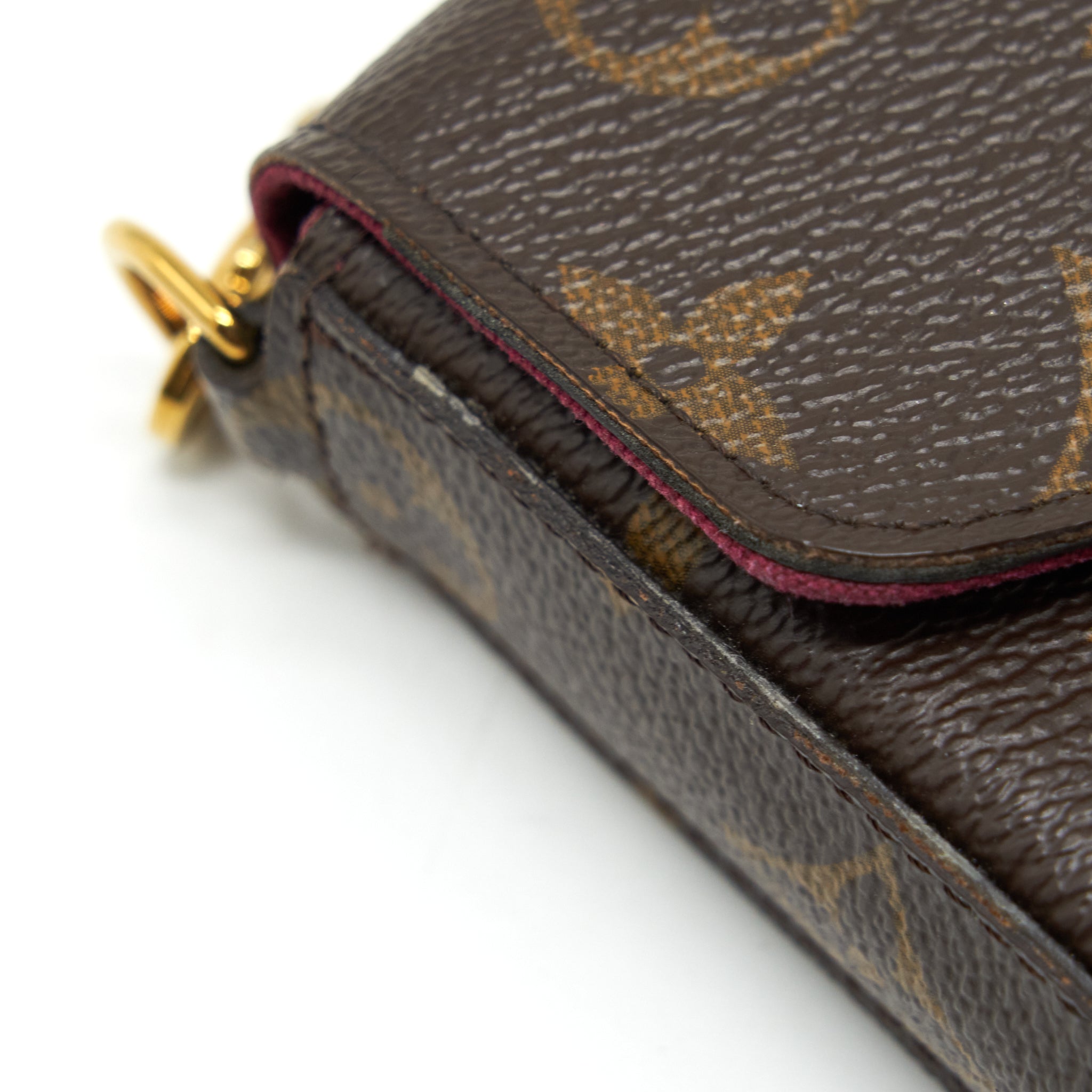 LOUIS VUITTON FELICIE POCHETTE MONOGRAM CANVAS GHW