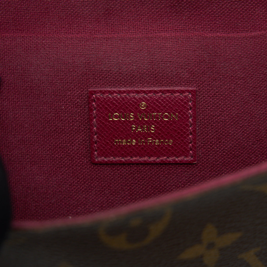 LOUIS VUITTON FELICIE POCHETTE MONOGRAM CANVAS GHW
