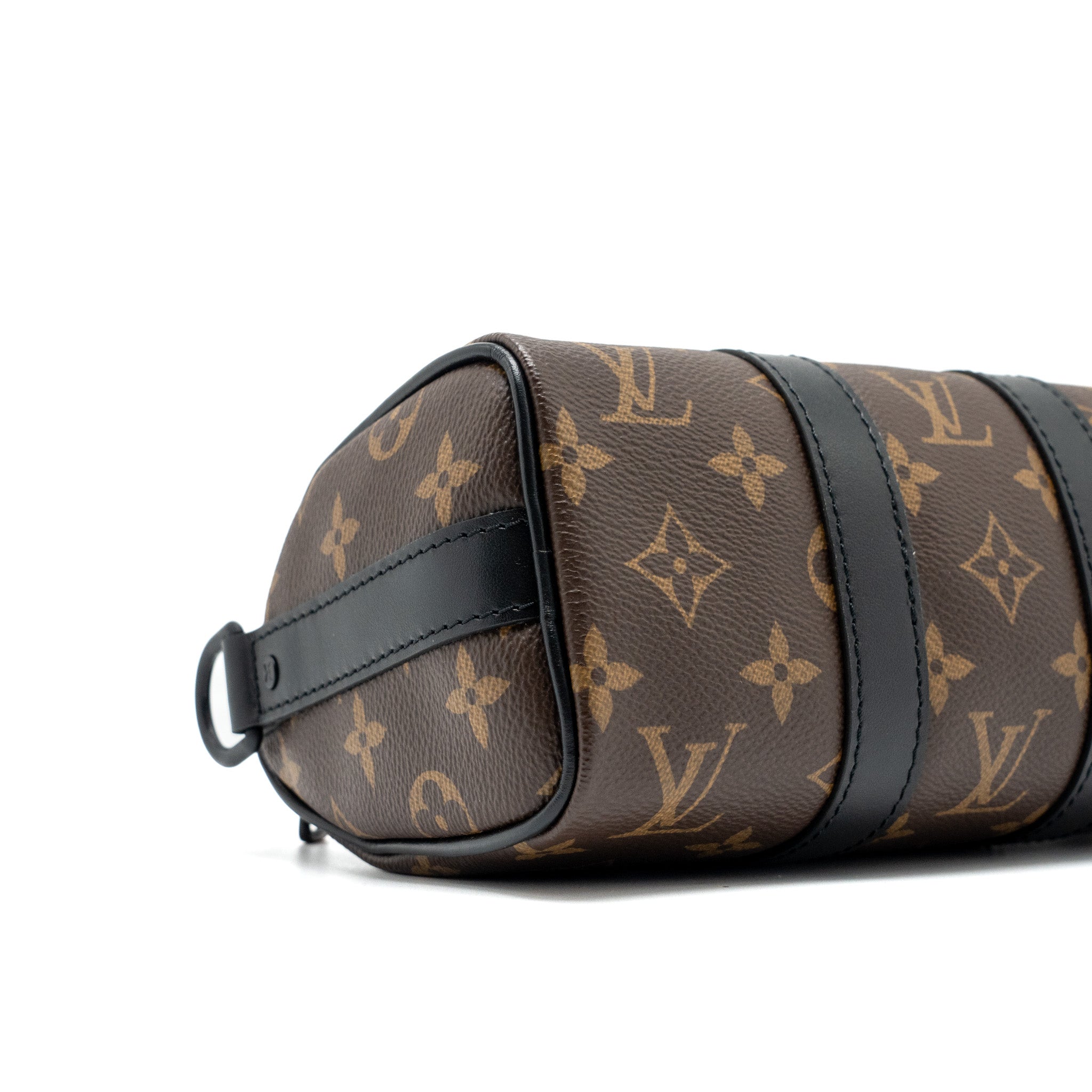 LOUIS VUITTON KEEPALL XS ZOOM WITH FRIENDS MONOGRAM CANVAS BLACK HARDWARE (NEW VERSION)