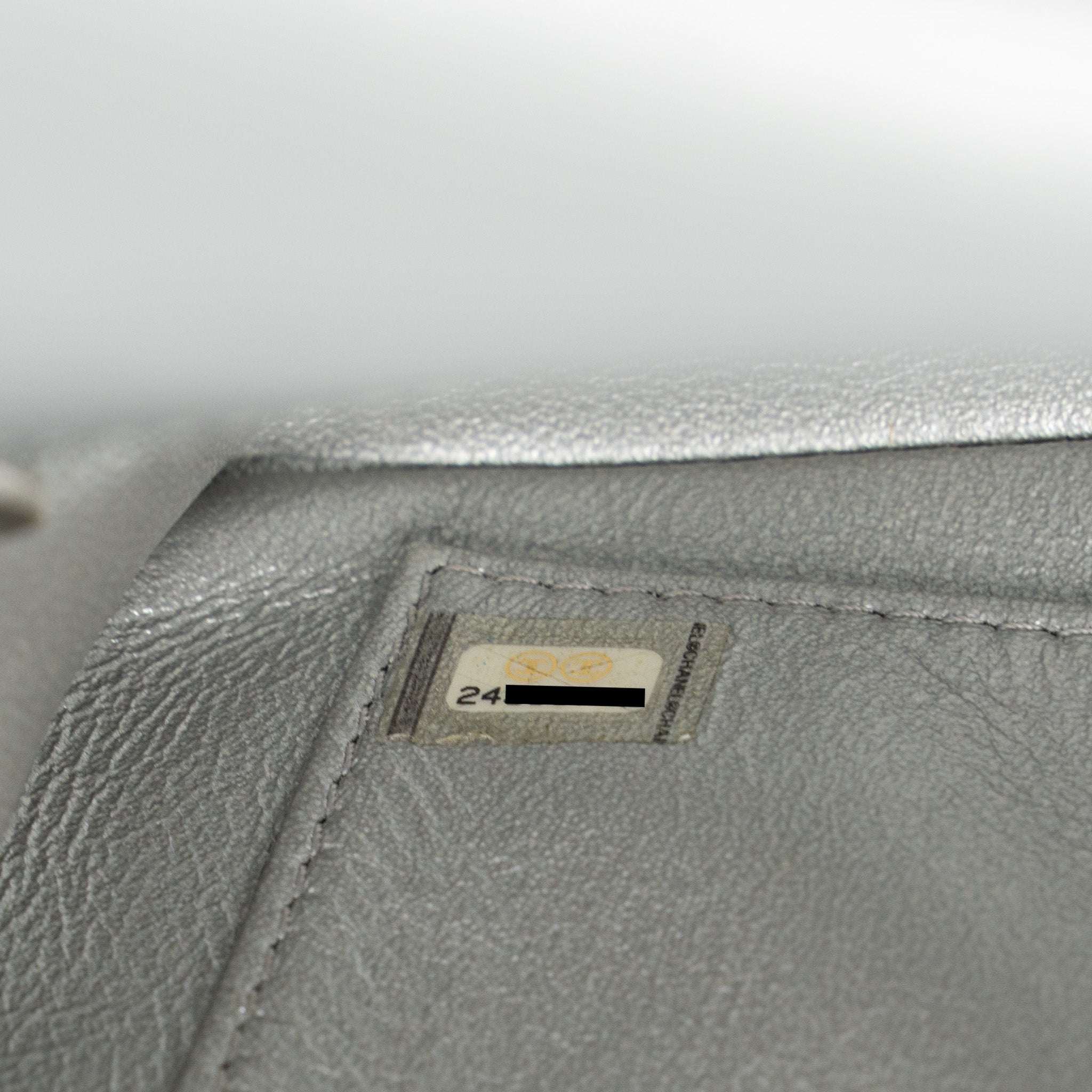 CHANEL FILIGREE FLAP BAG CAVIAR SILVER SHW