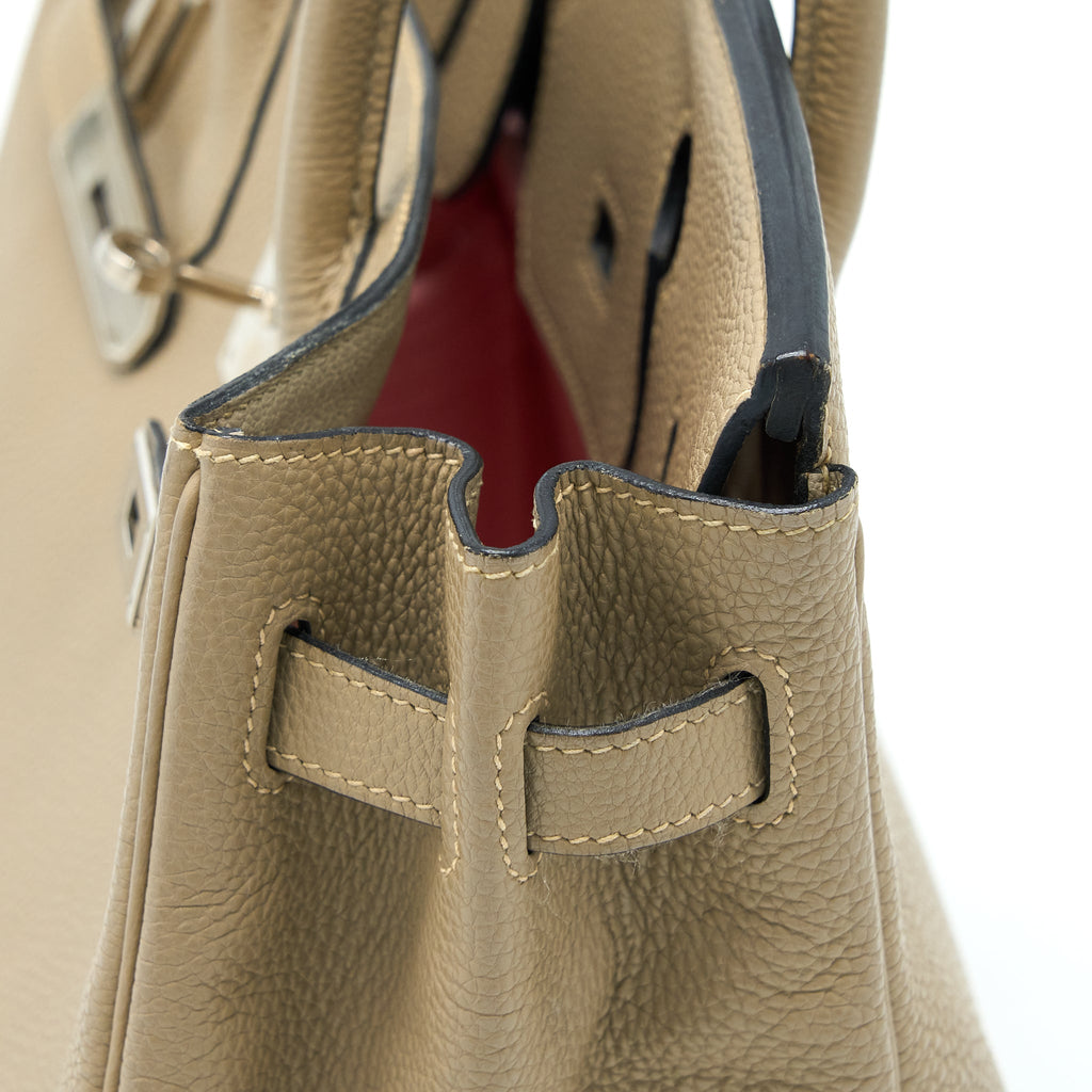 HERMES BIRKIN 30 TOGO 81 GRIS TOURTERELLE SHW