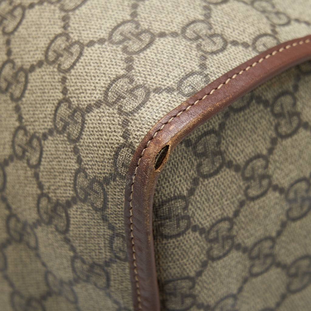 GUCCI TOTE BAG GG SUPREME BEIGE/MULTICOLOUR GHW