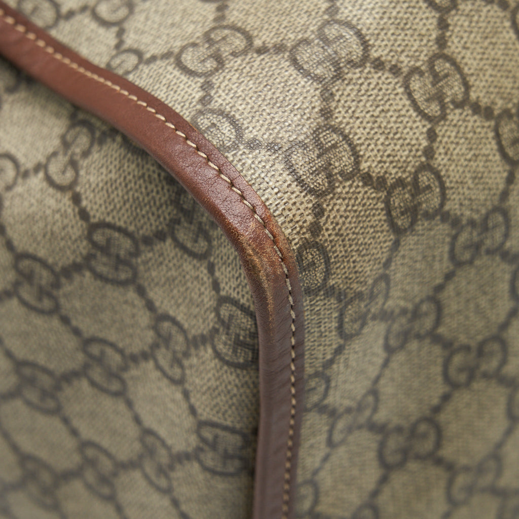 GUCCI TOTE BAG GG SUPREME BEIGE/MULTICOLOUR GHW