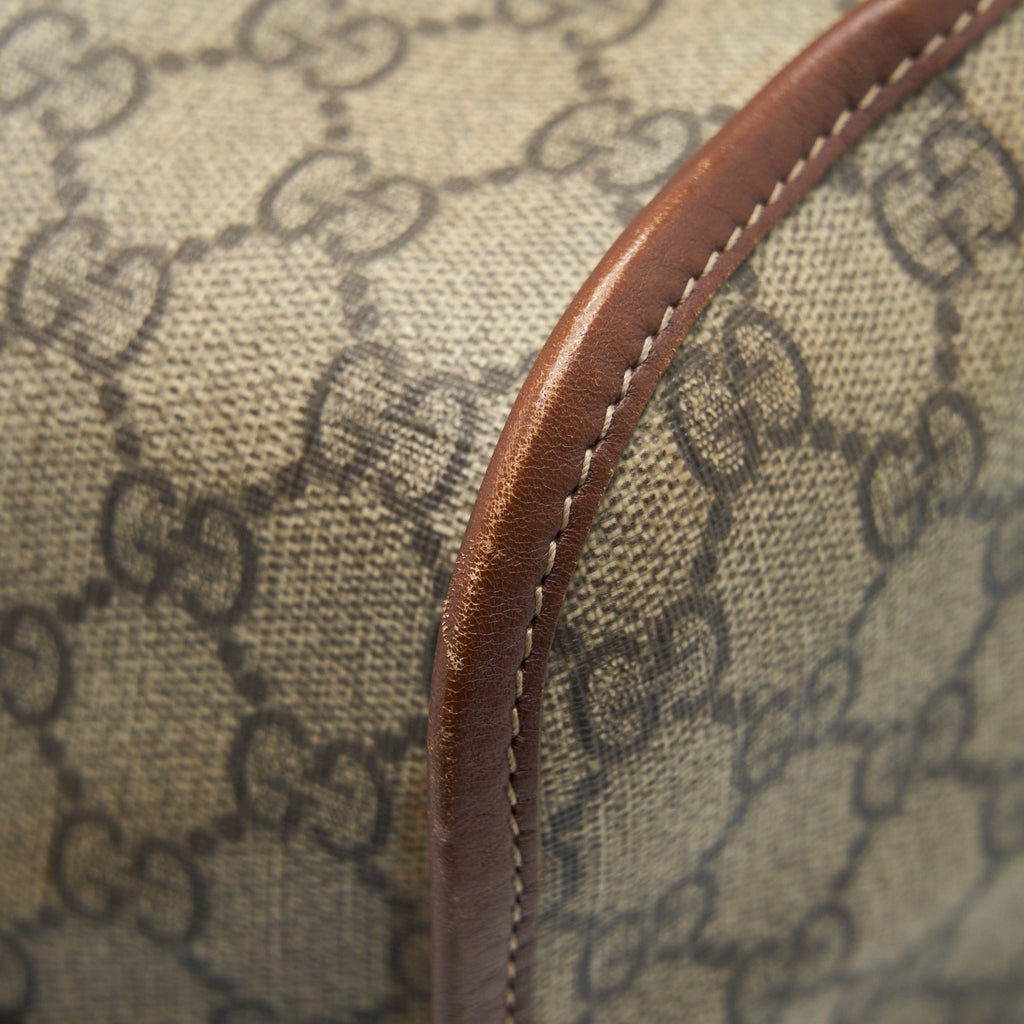 GUCCI TOTE BAG GG SUPREME BEIGE/MULTICOLOUR GHW