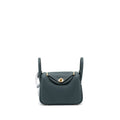 HERMES MINI LINDY CLEMENCE 6O VERT CYPRES GHW