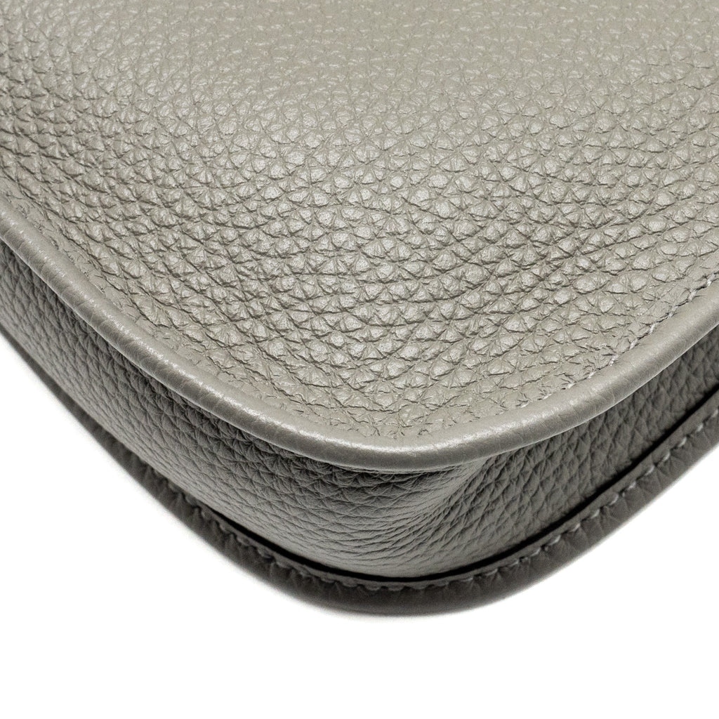 HERMES MINI EVELYNE CLEMENCE GRIS MEYER GHW