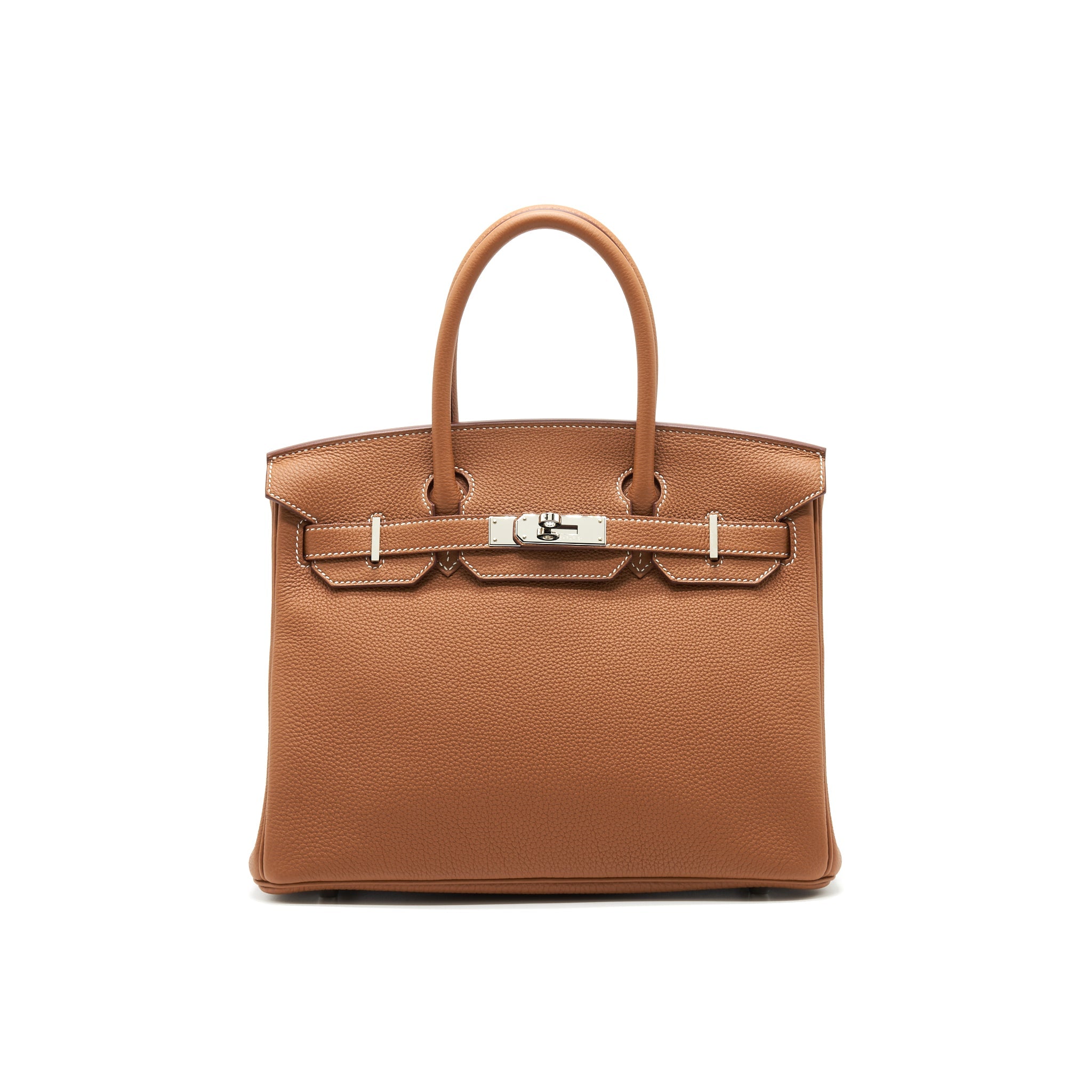 HERMES BIRKIN 30 TOGO LEATHER GOLD WITH SHW