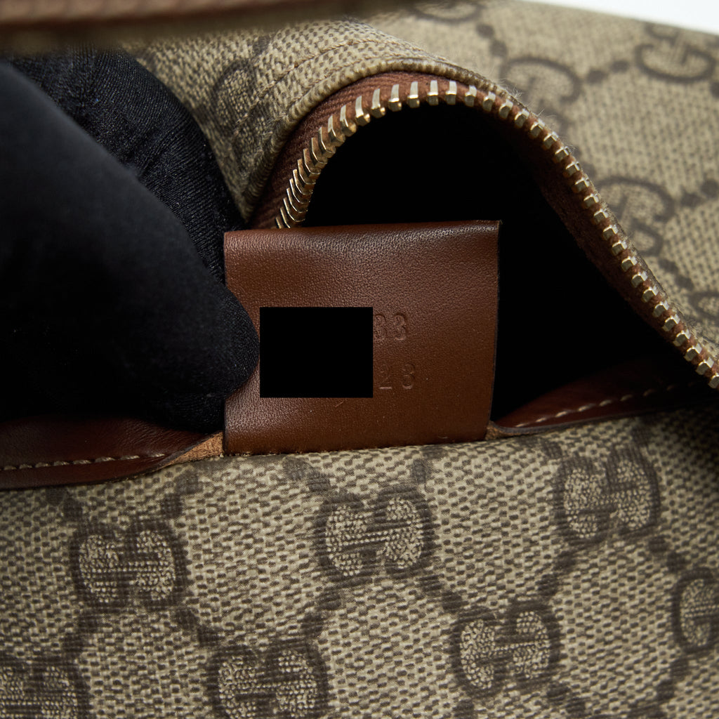 GUCCI TOTE BAG GG SUPREME BEIGE/MULTICOLOUR GHW