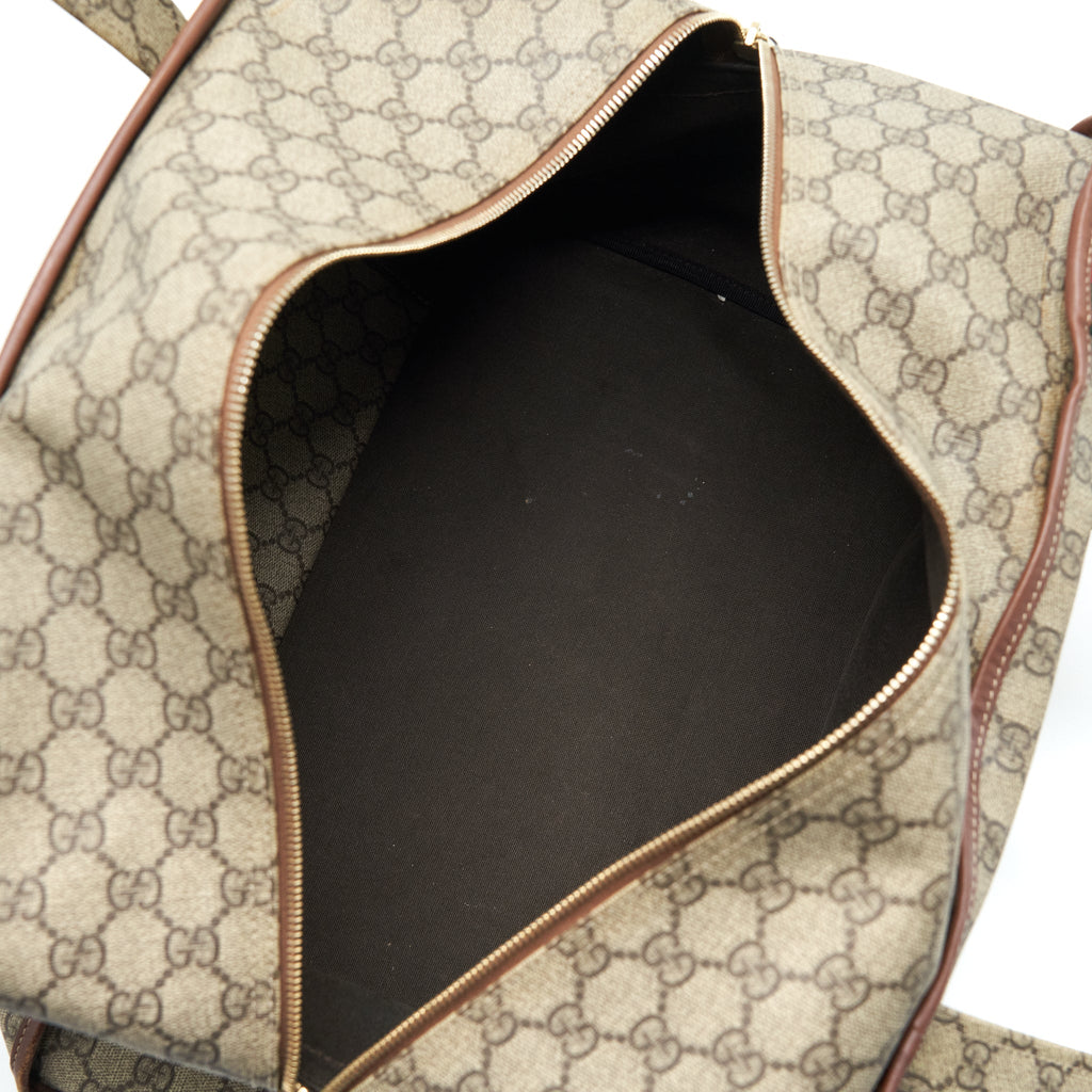 GUCCI TOTE BAG GG SUPREME BEIGE/MULTICOLOUR GHW